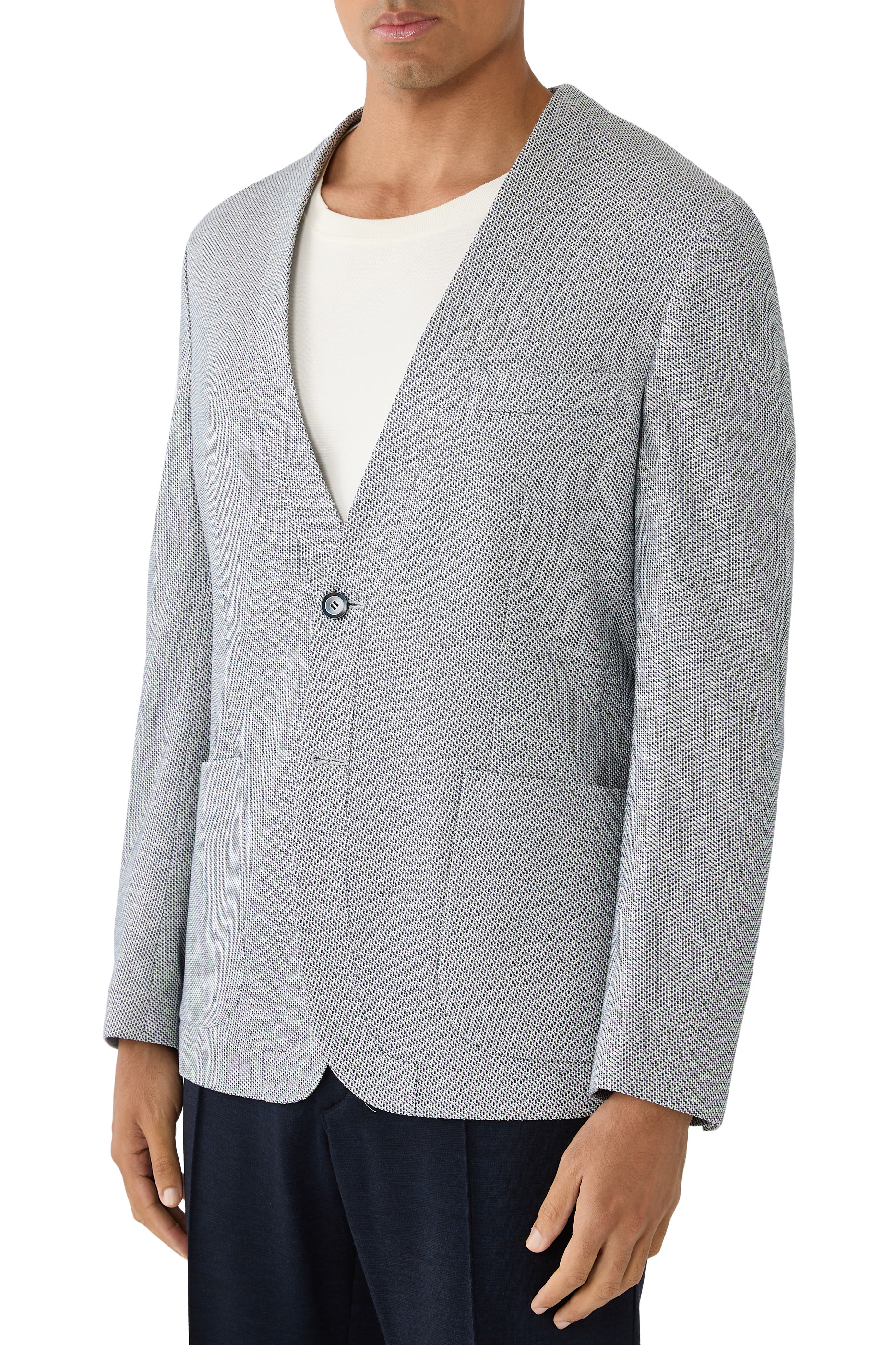 Cashmere Jersey Jardigan