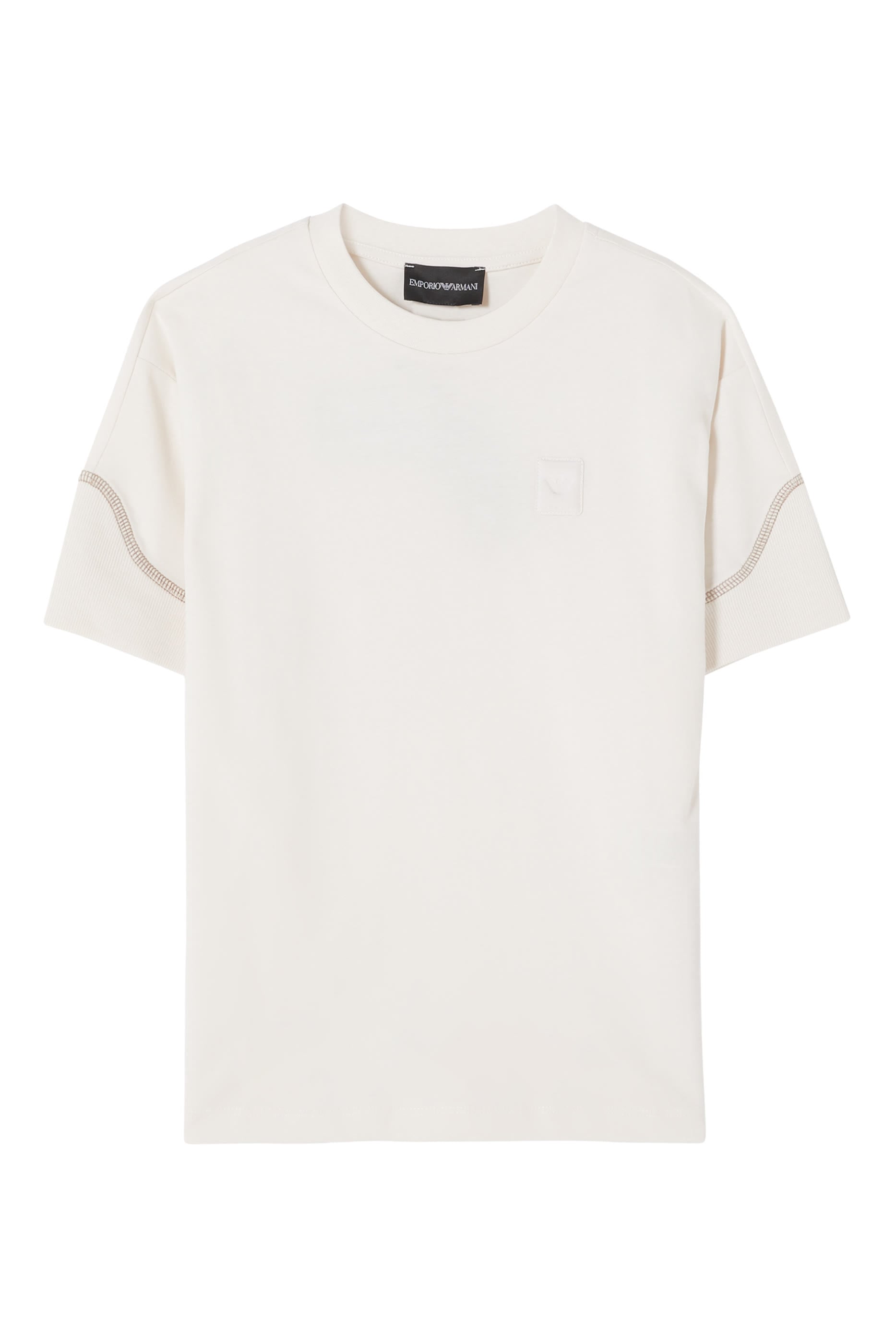 Kids EA Logo Panelled T-Shirt