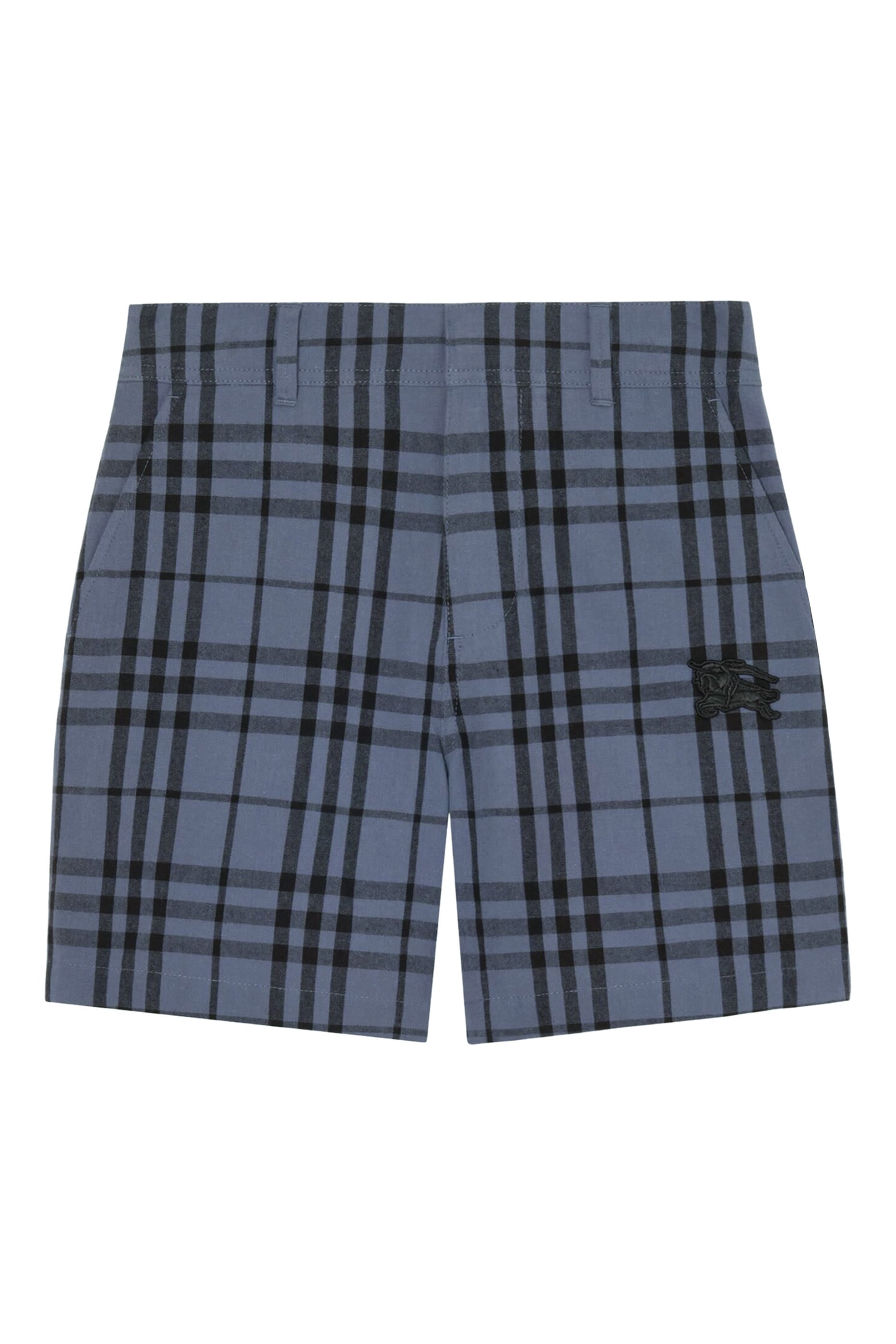 Kids Logo Check Shorts