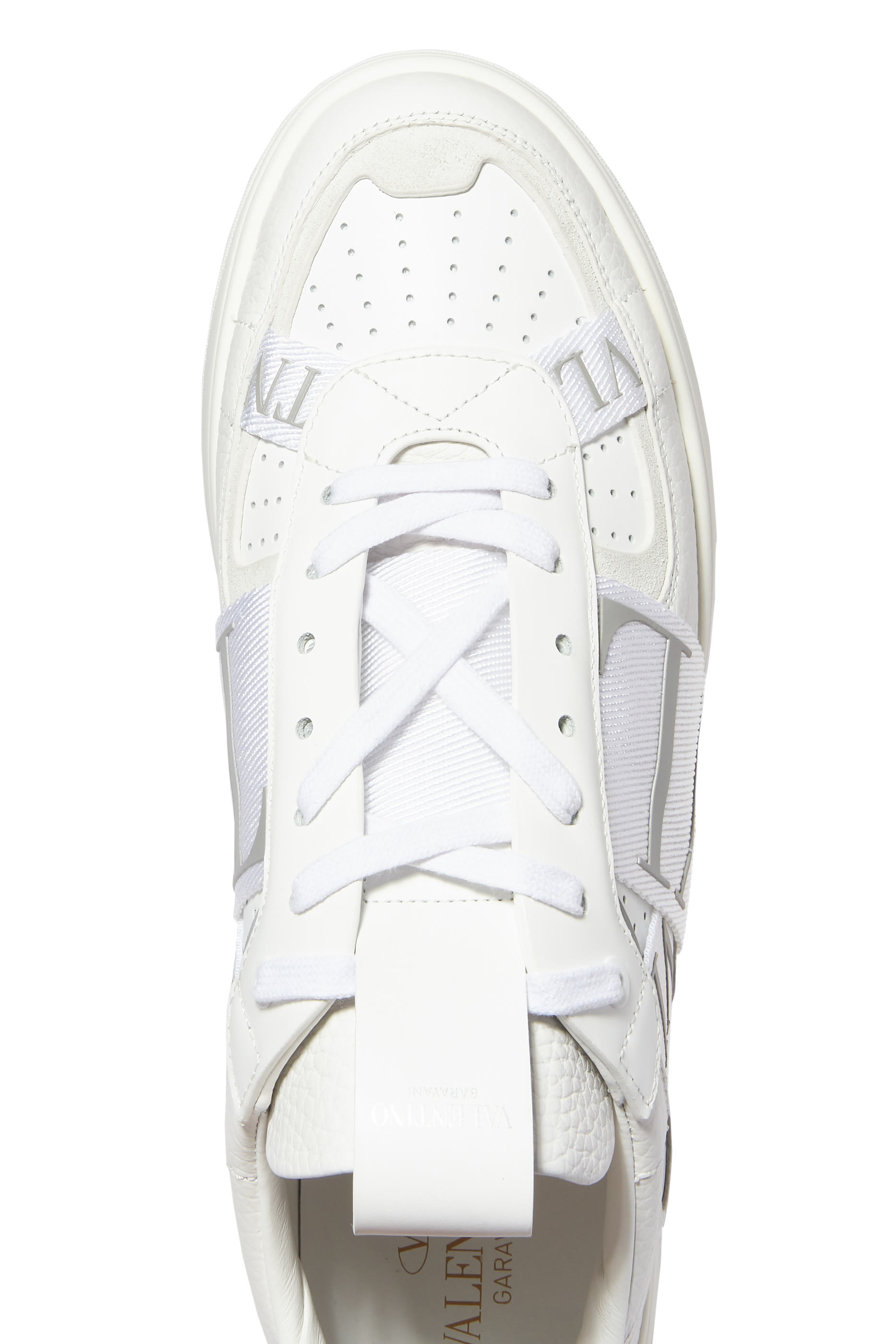 VL7N Leather and Suede Sneakers