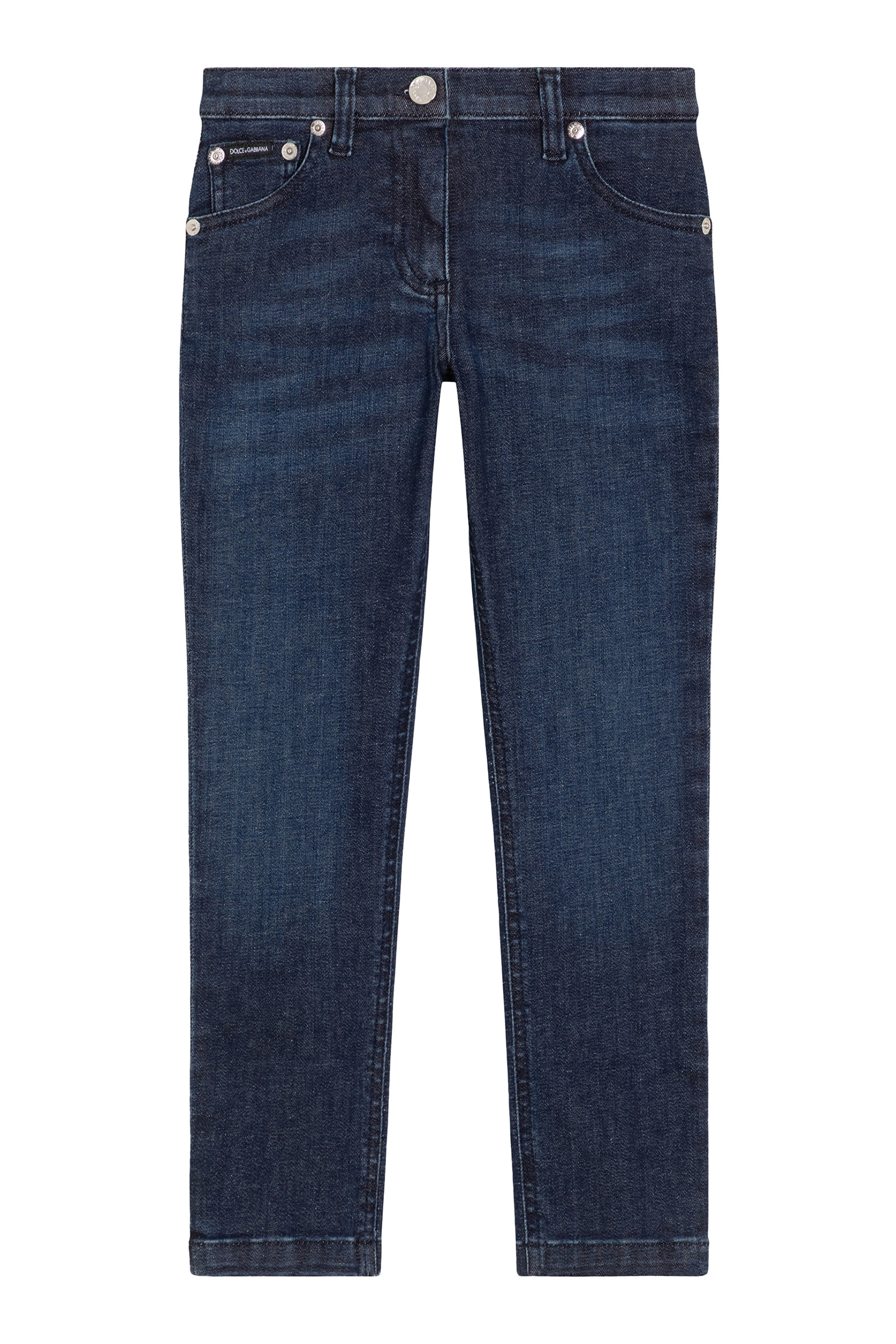 Kids 5-Pocket Denim Trousers