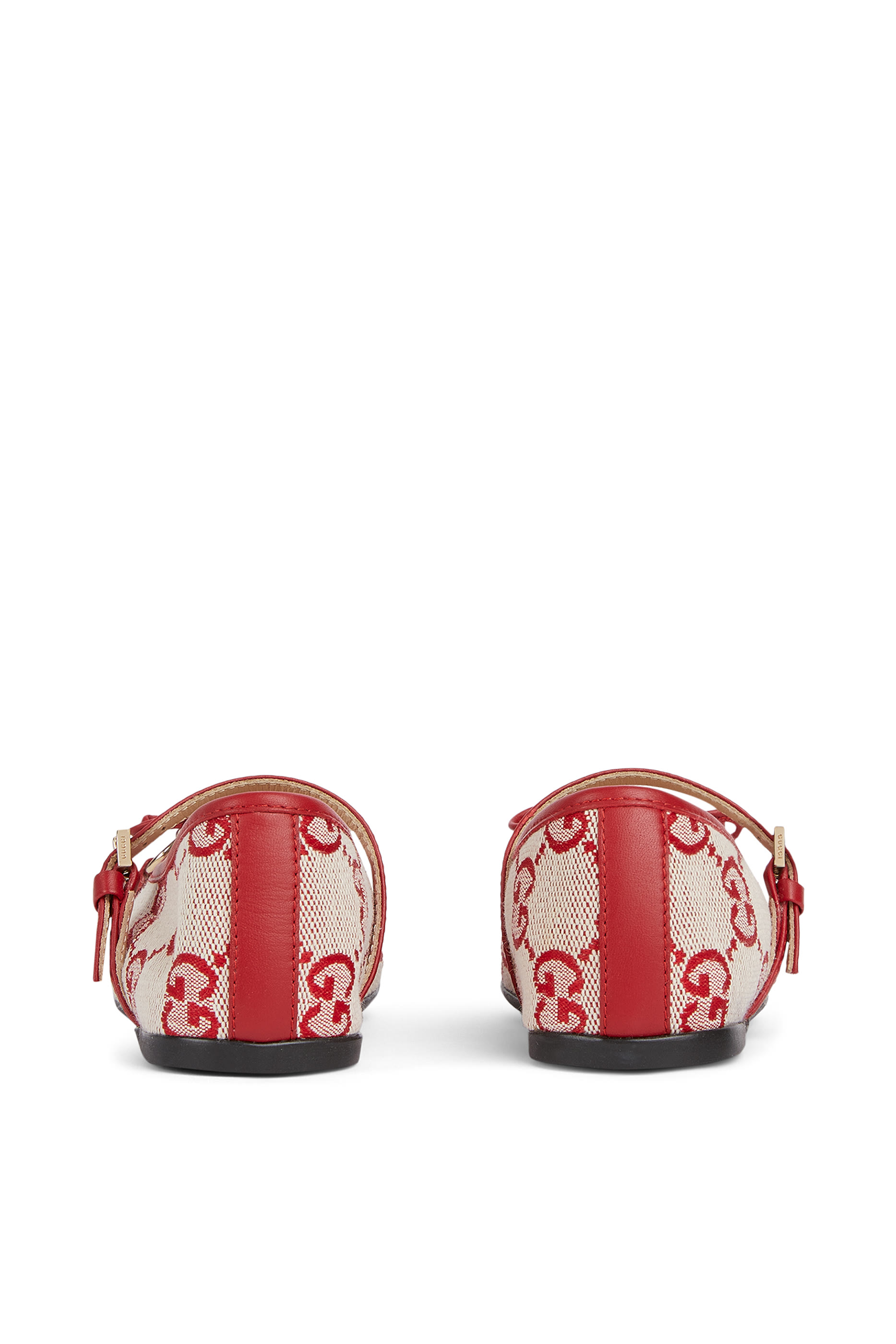 Kids GG Horsebit Ballet Flats