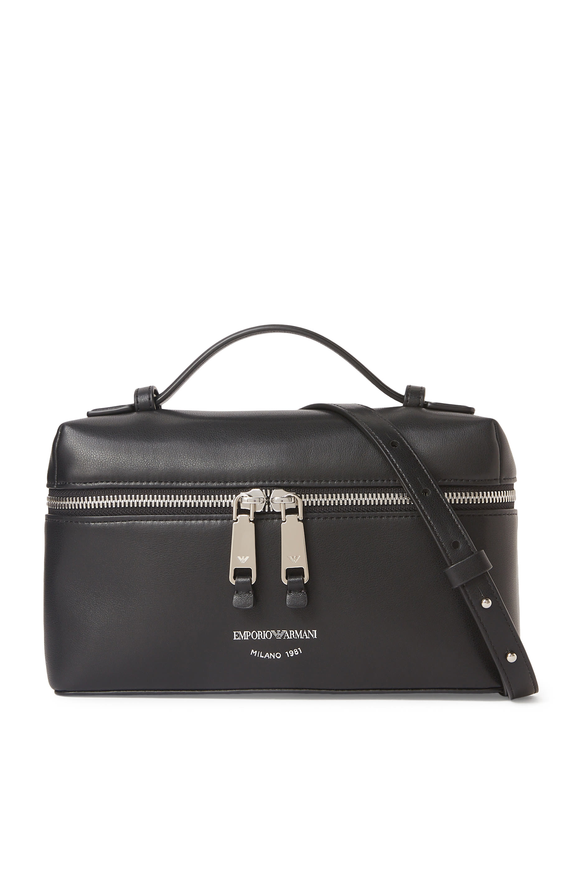 Shoulder Strap Nappa Leather Vanity Case