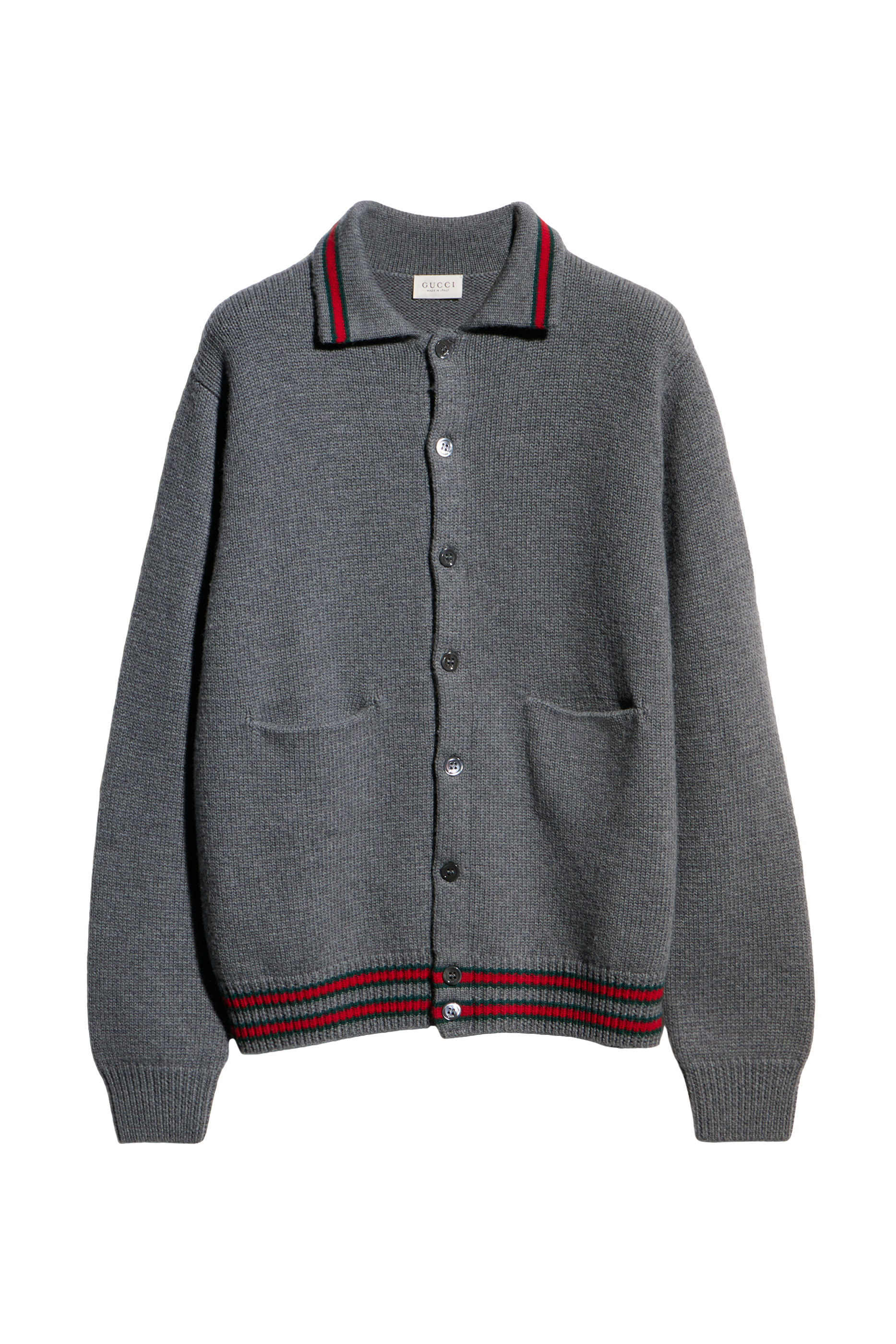 Kids Long Sleeve Polo Cardigan