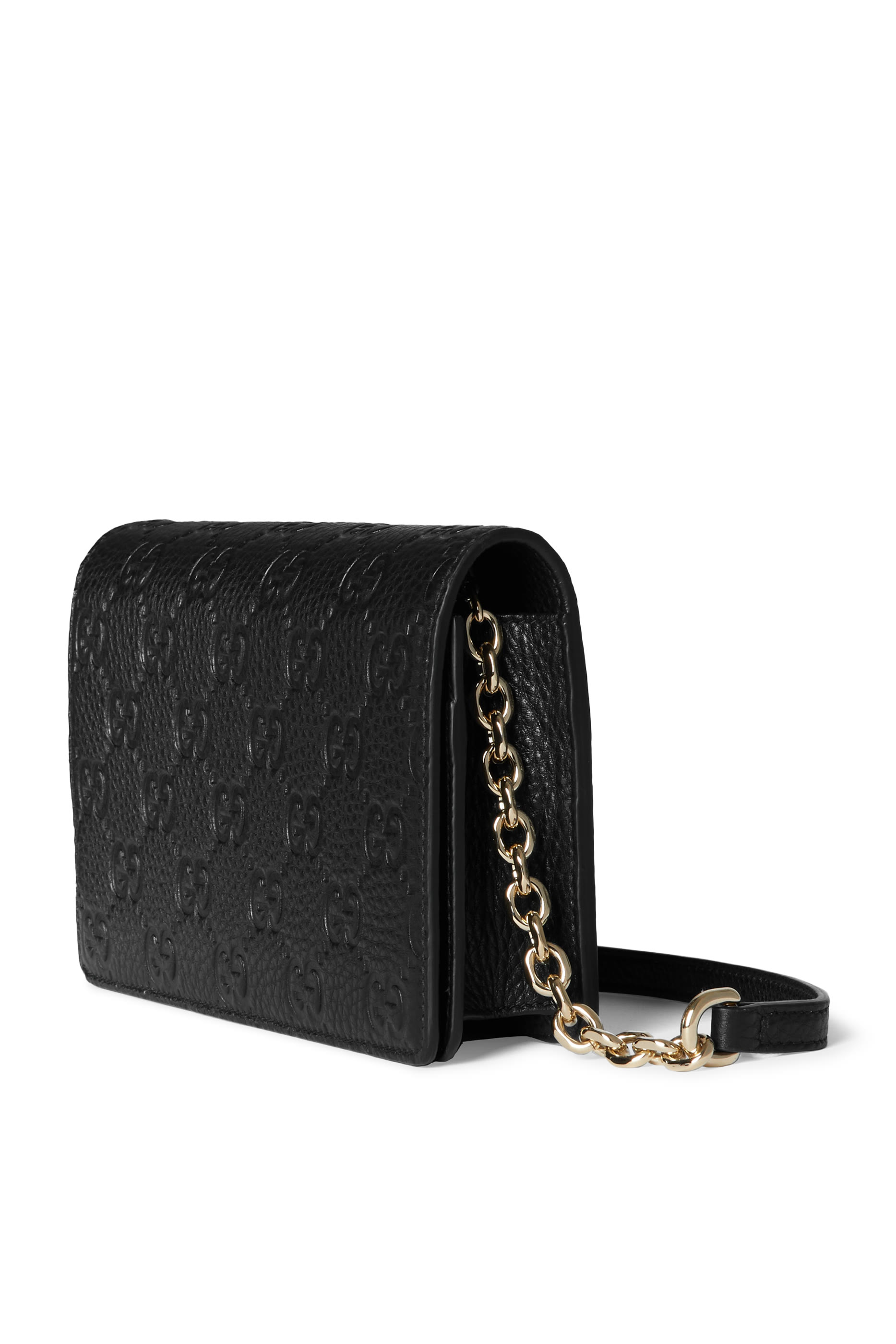 GG Emblem Super Mini Shoulder Bag