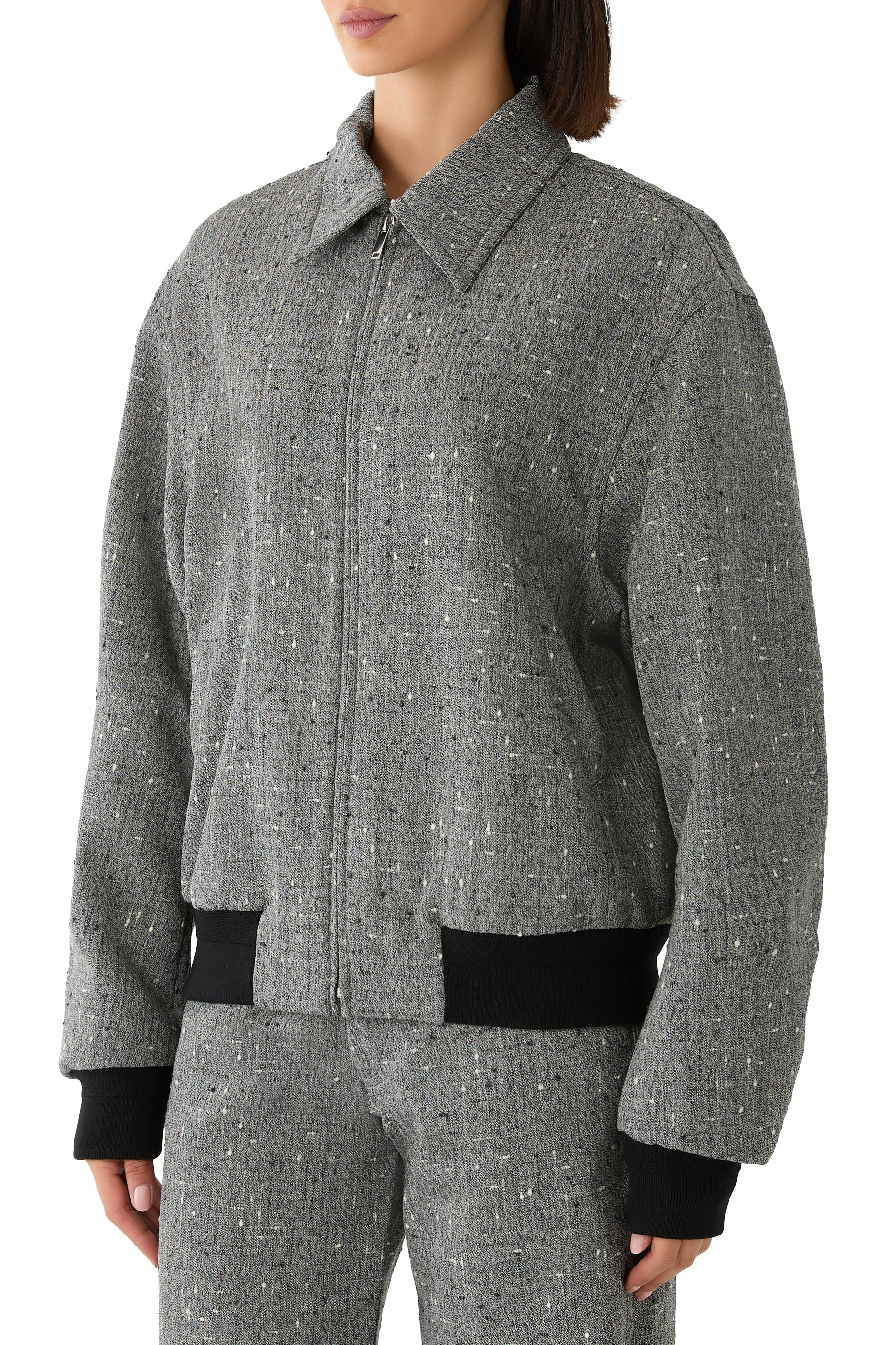 Nolan Padded Bomber Jacket