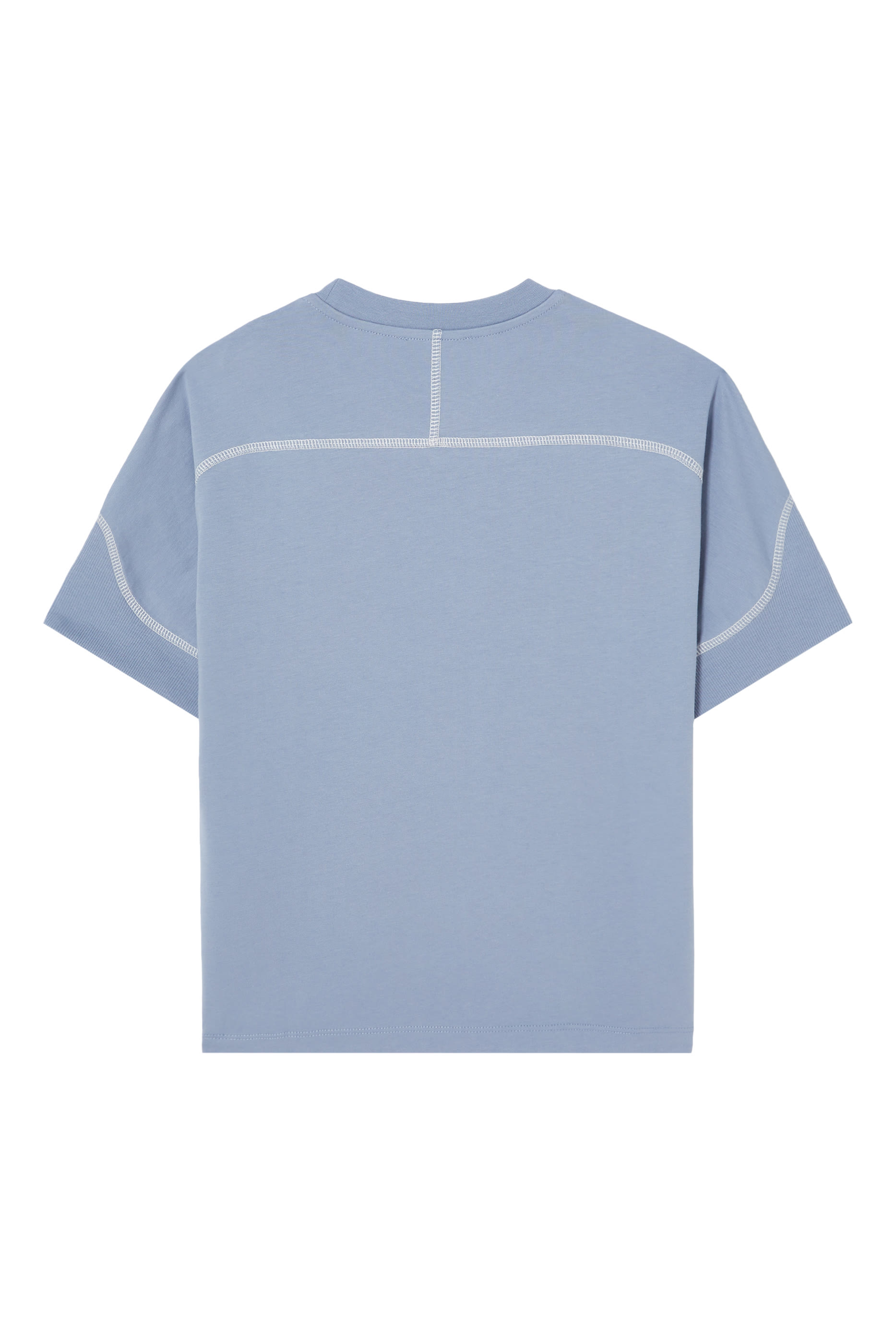 Kids EA Logo Panelled T-Shirt