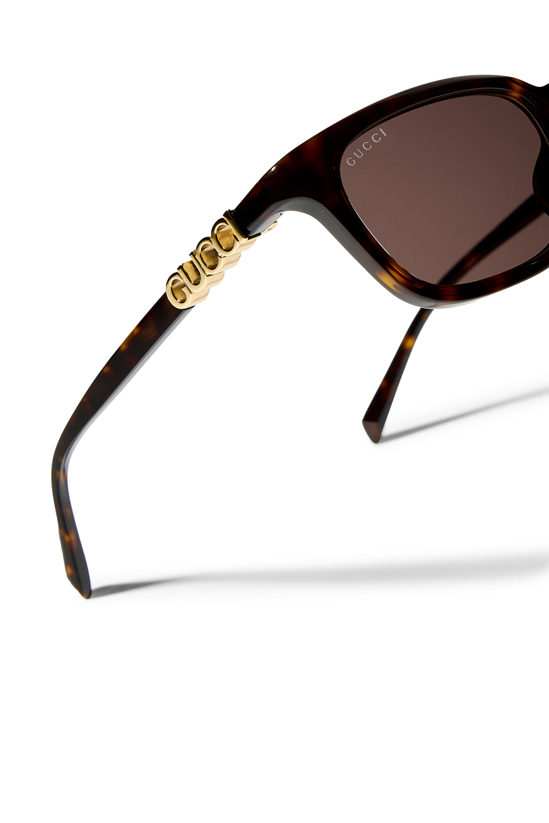 Rectangular-Frame Sunglasses