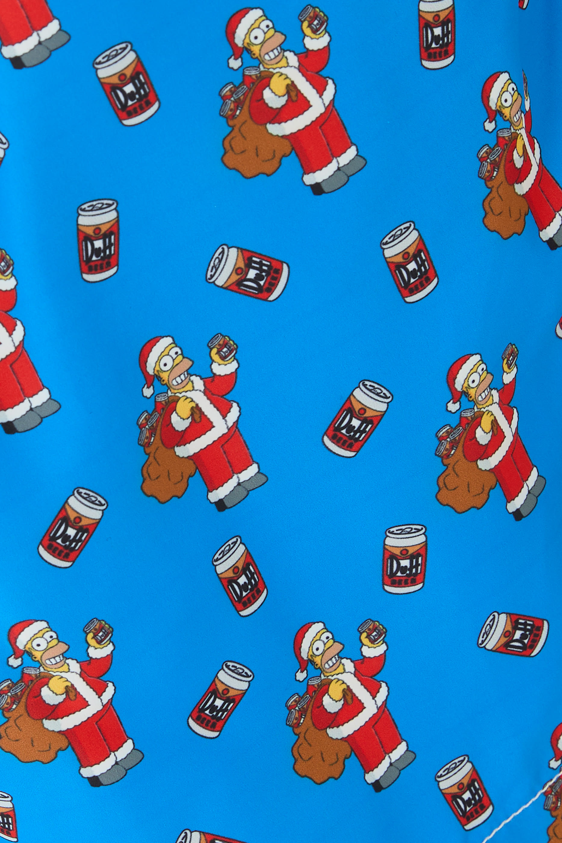 Fantasy Homer Santa Swim Shorts