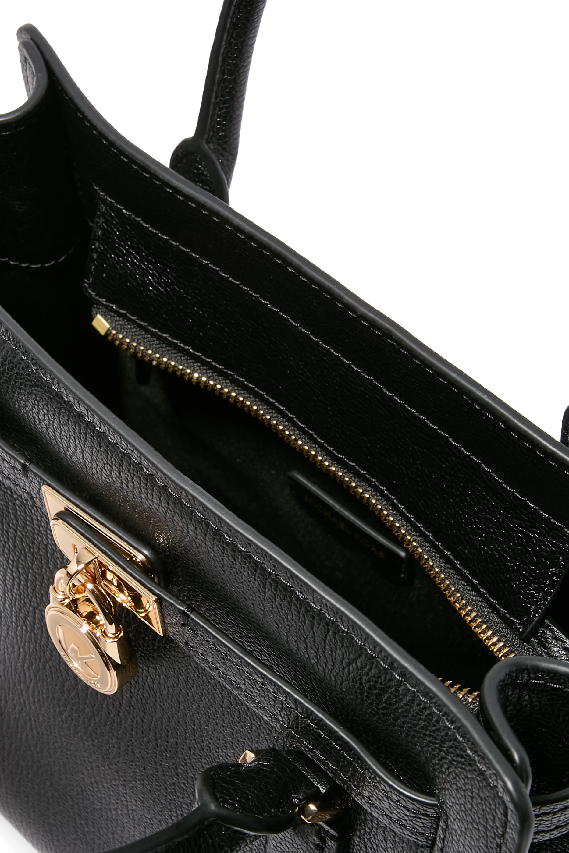 Hamilton Small Tote Bag in Pebbled Leather 