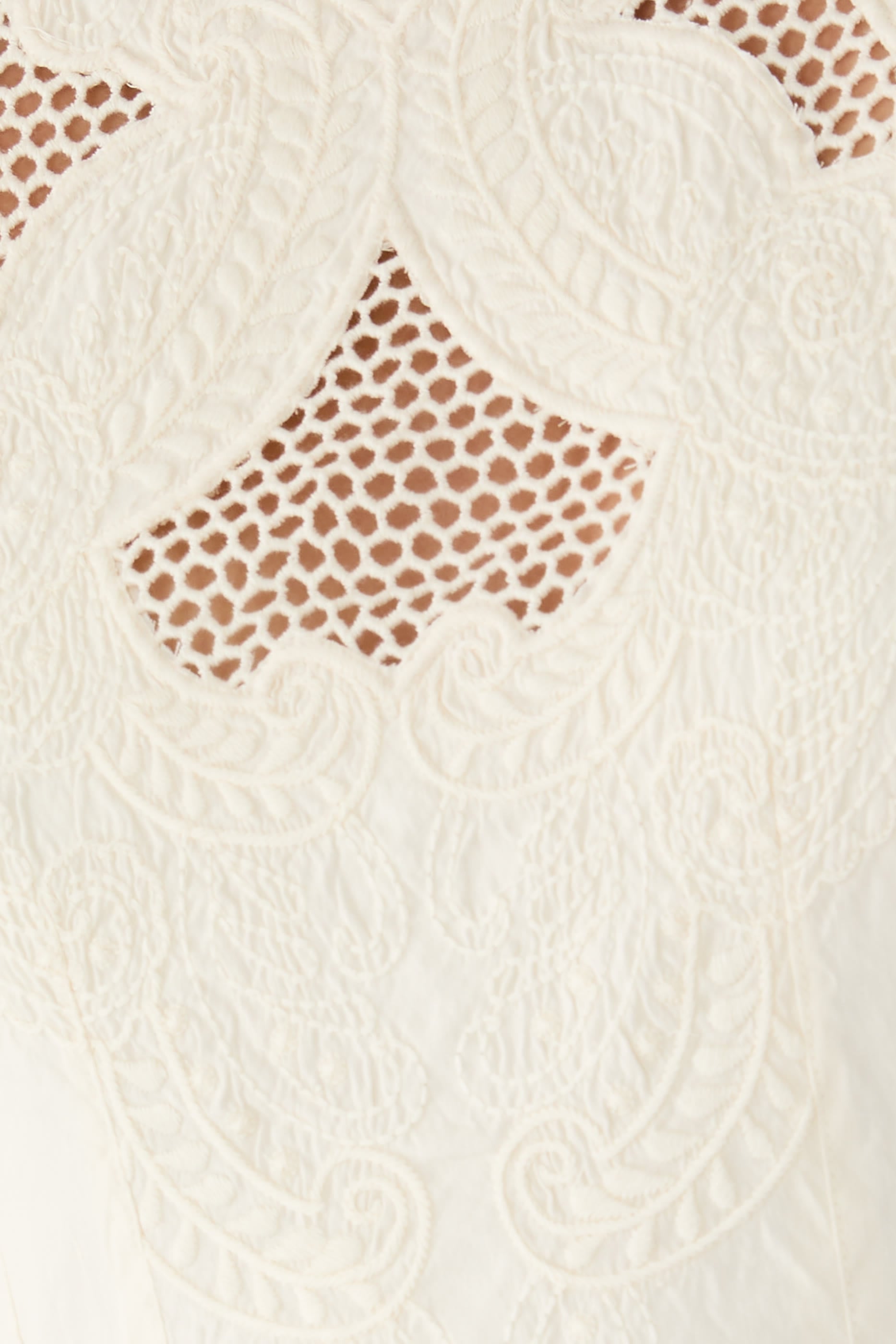 Upten Eyelet Midi Dress