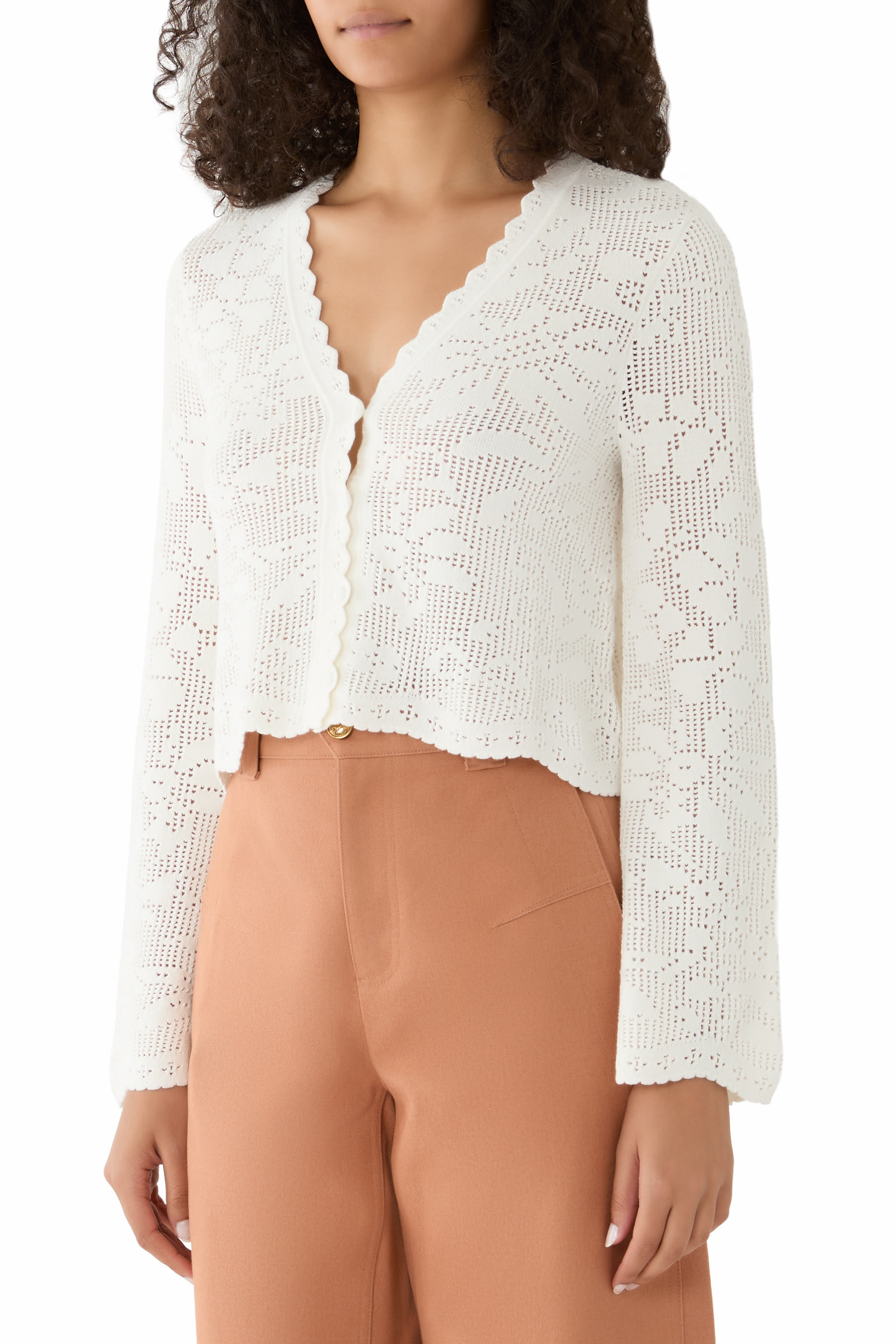 Cropped Cardigan