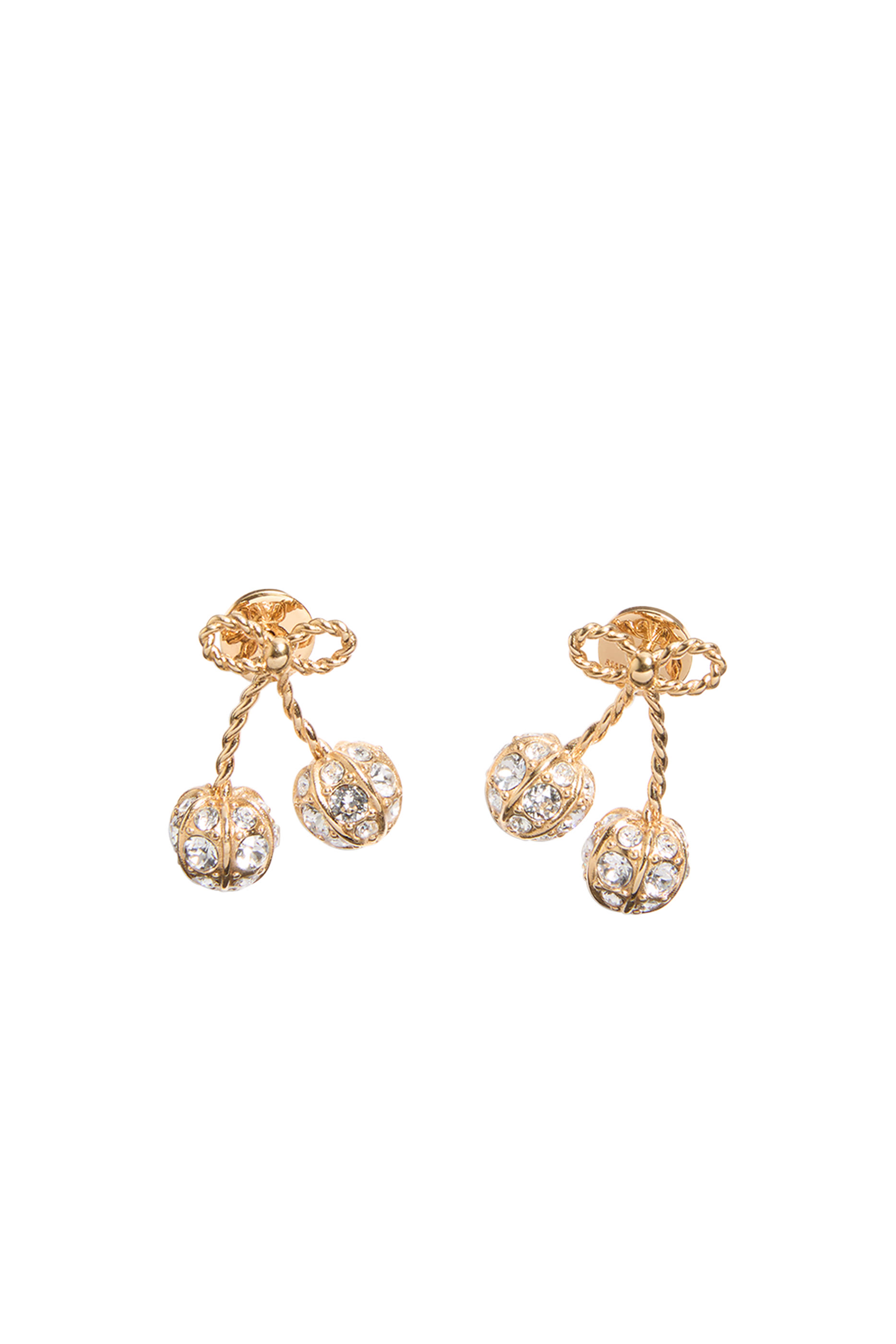 Cherryfic Metal and Swarovski® Crystal Earrings