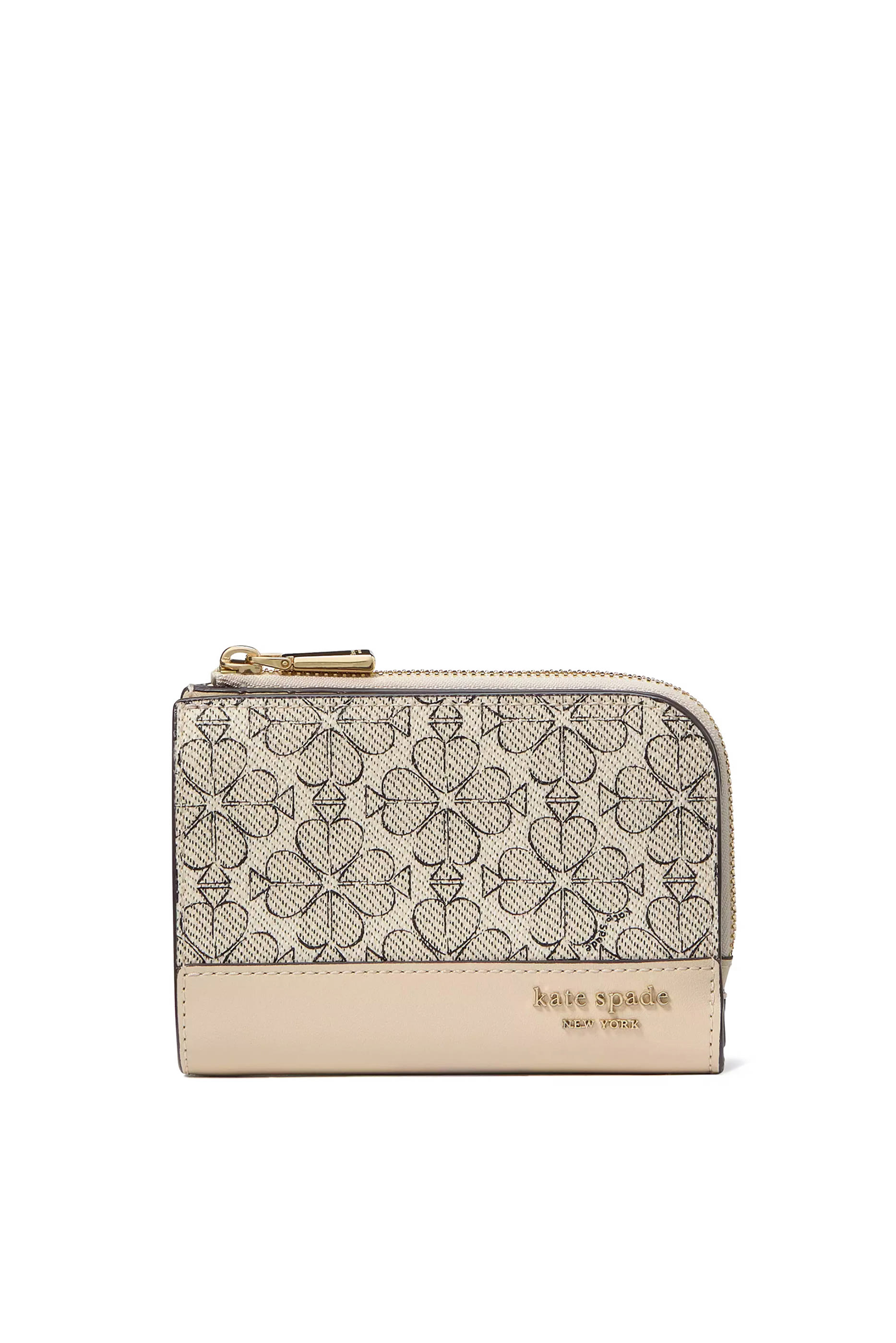 Spade Flower Small Compact Wallet