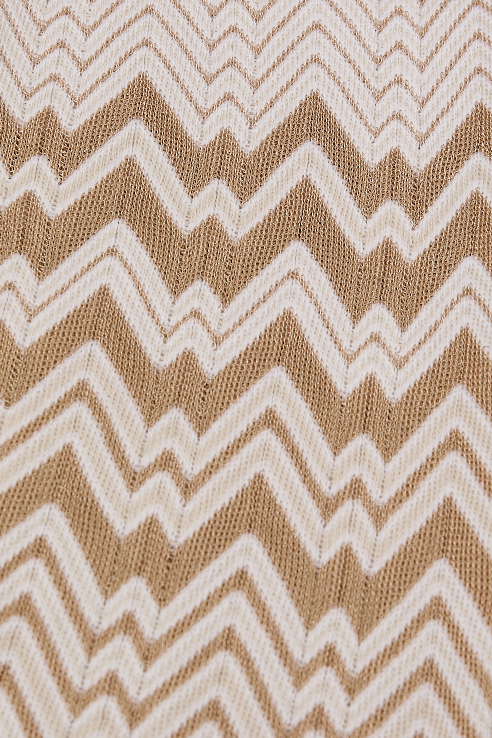  Irregular Zig Zag Knit Scarf