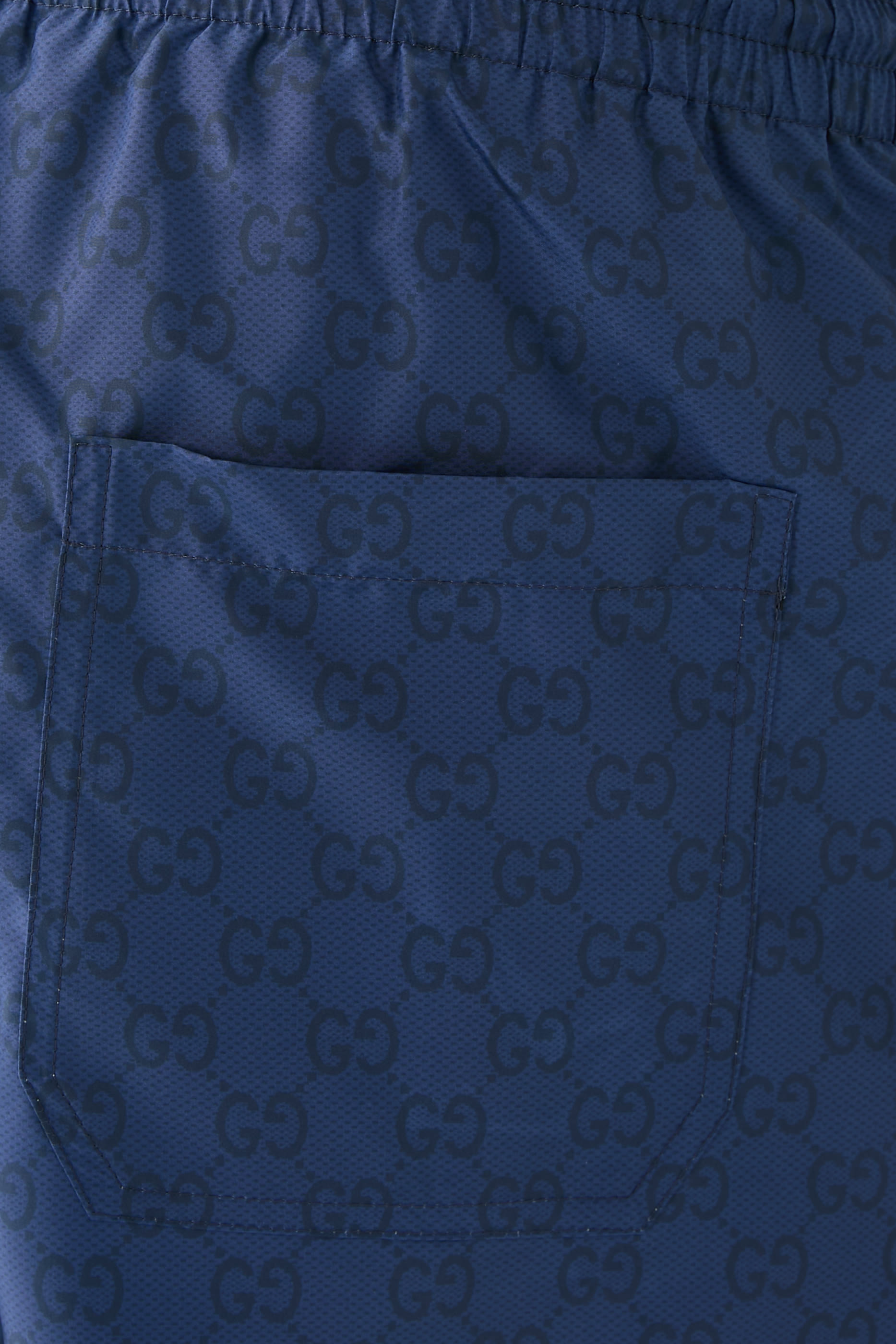 Printed Technical Poplin Swim Shorts