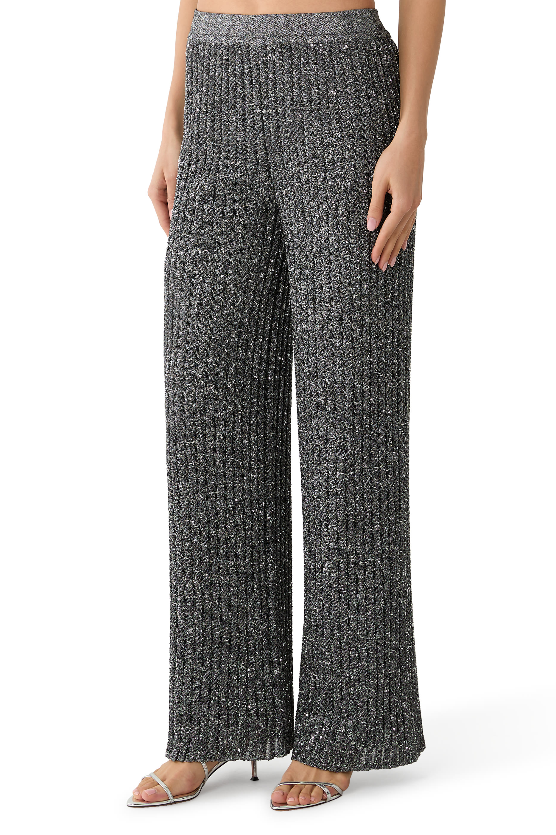 Partialized Flared Pants