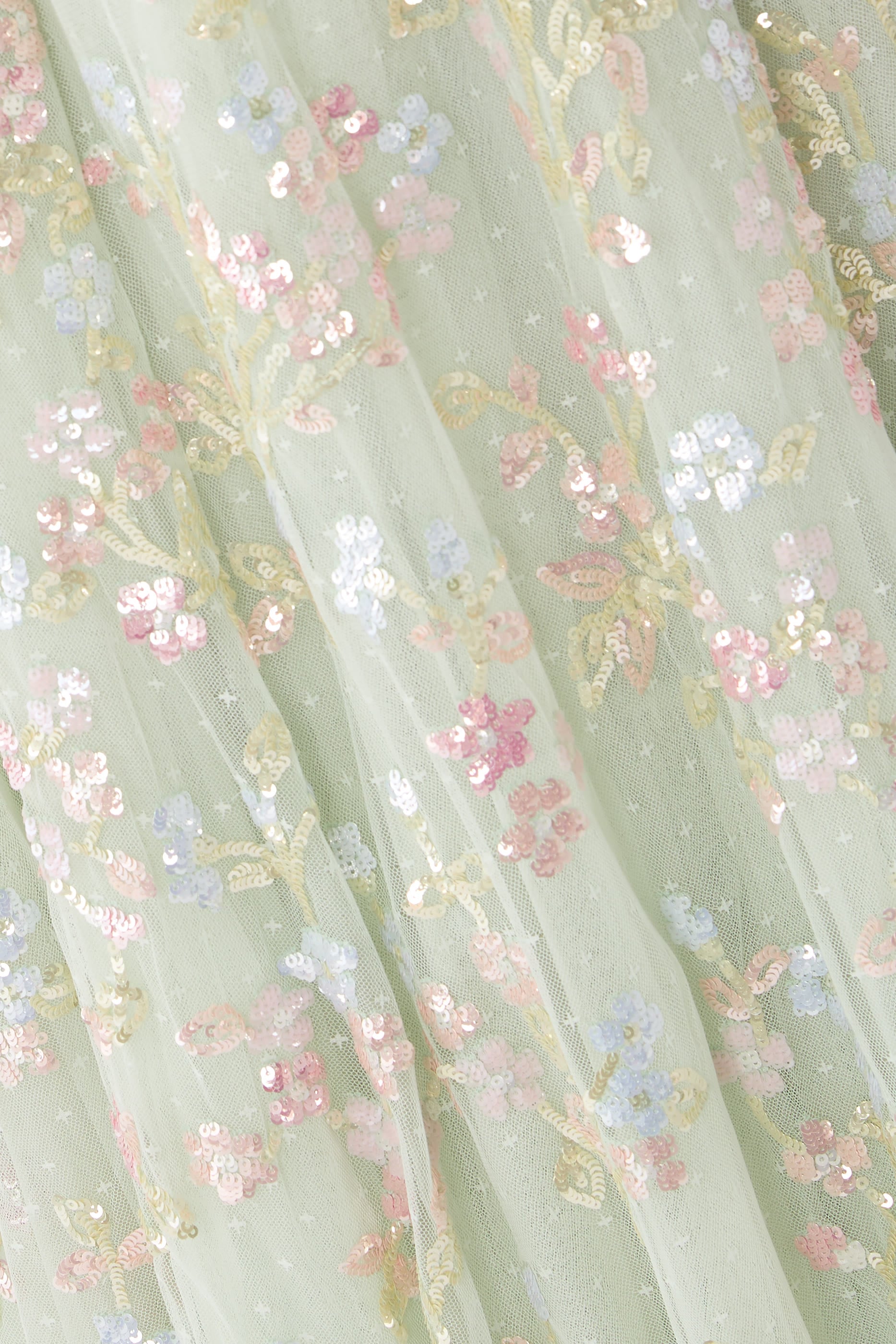  Forget-Me-Not Strapless Gown