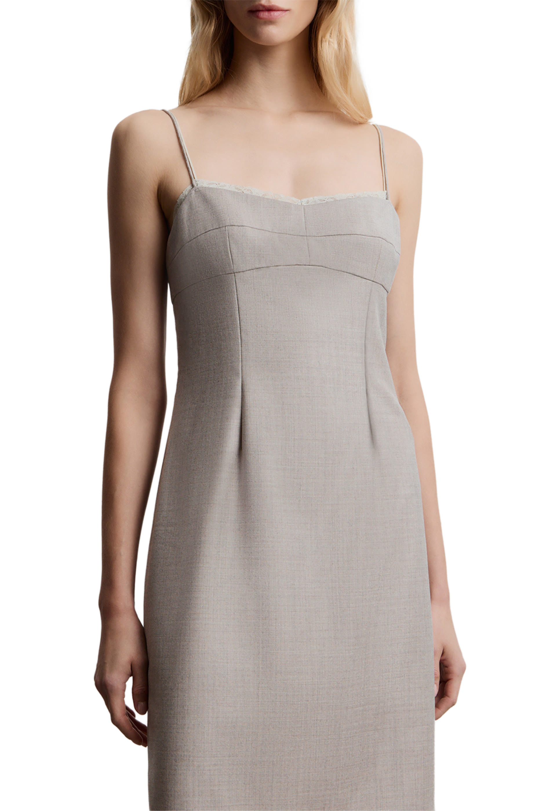 Wool Silk Dress