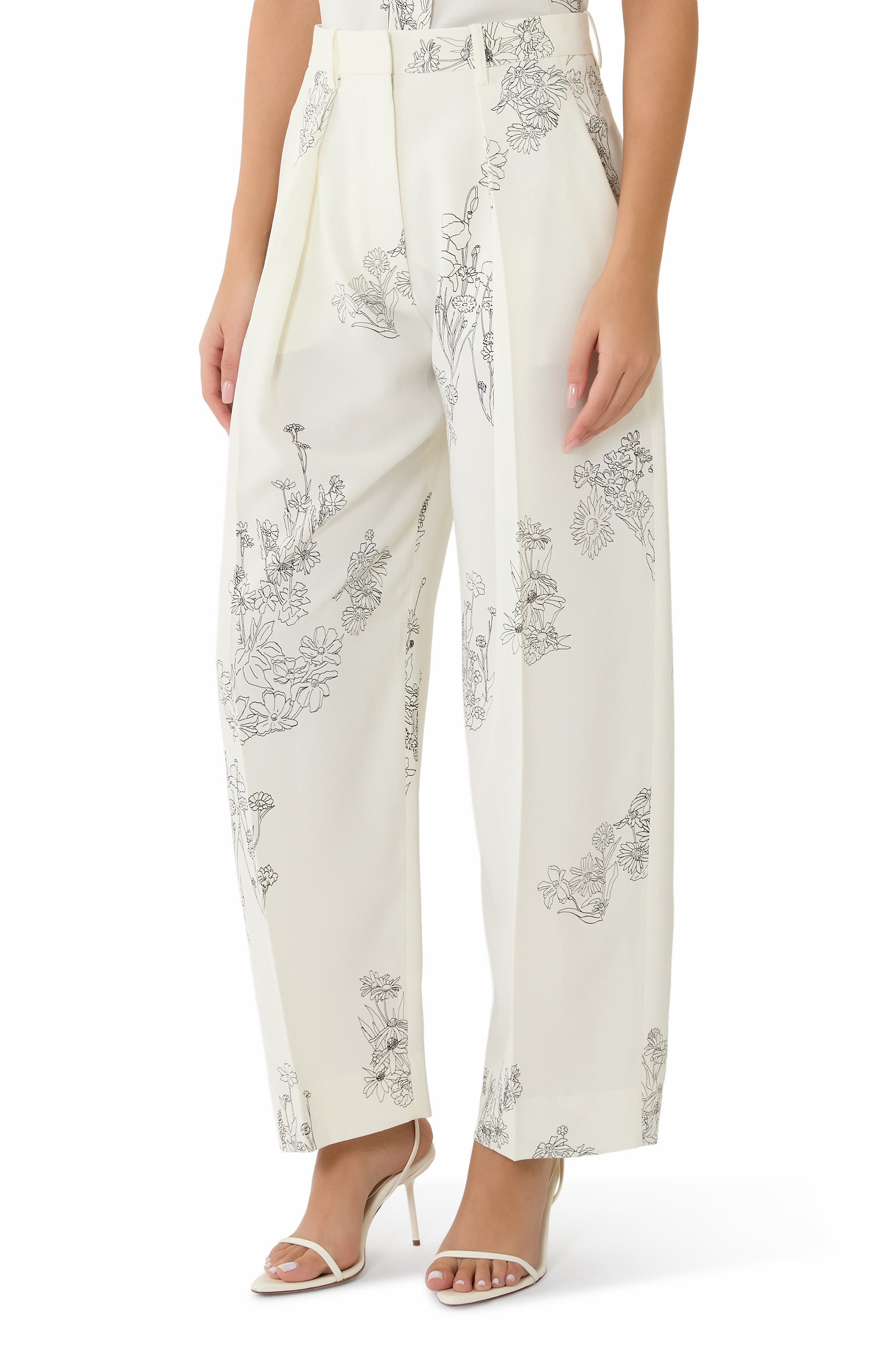 Wide Leg Trousers