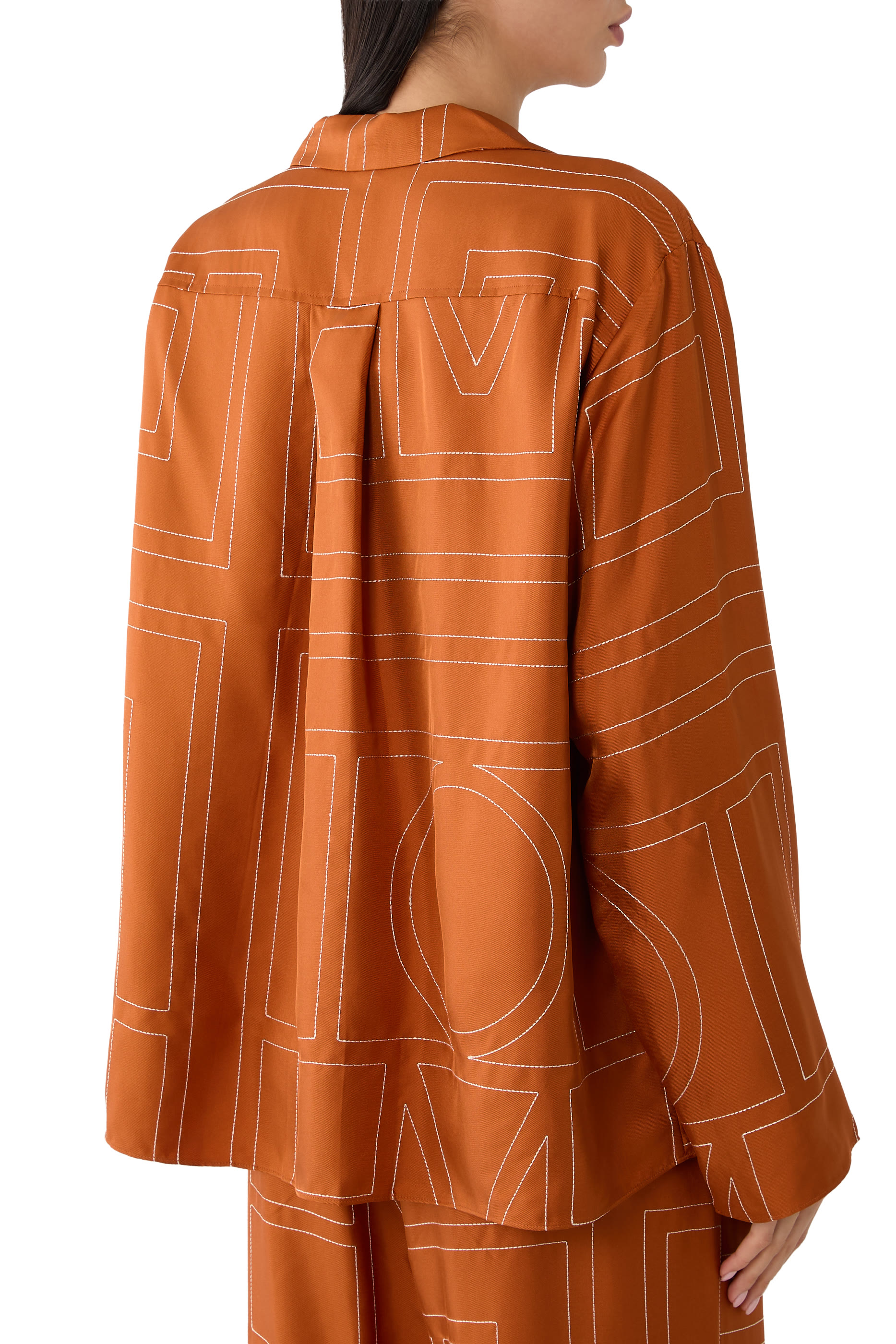 Monogram Pajama Top