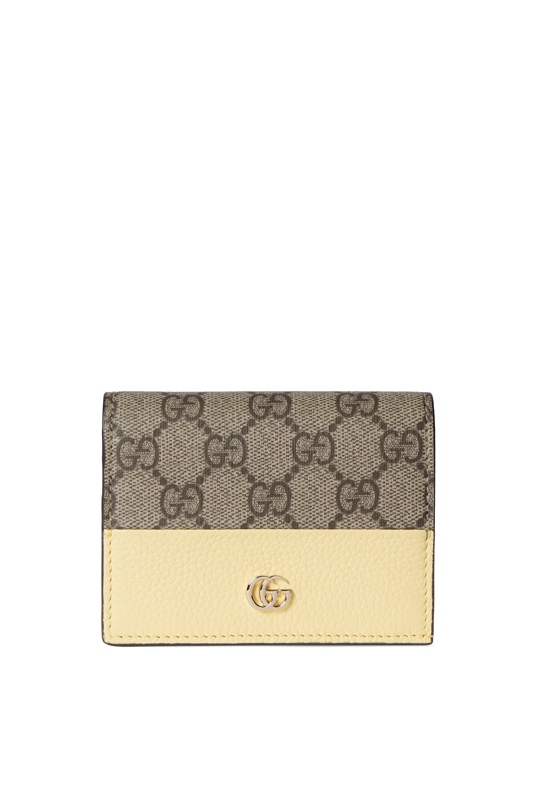 Bi-Colour GG Marmont Small Wallet 