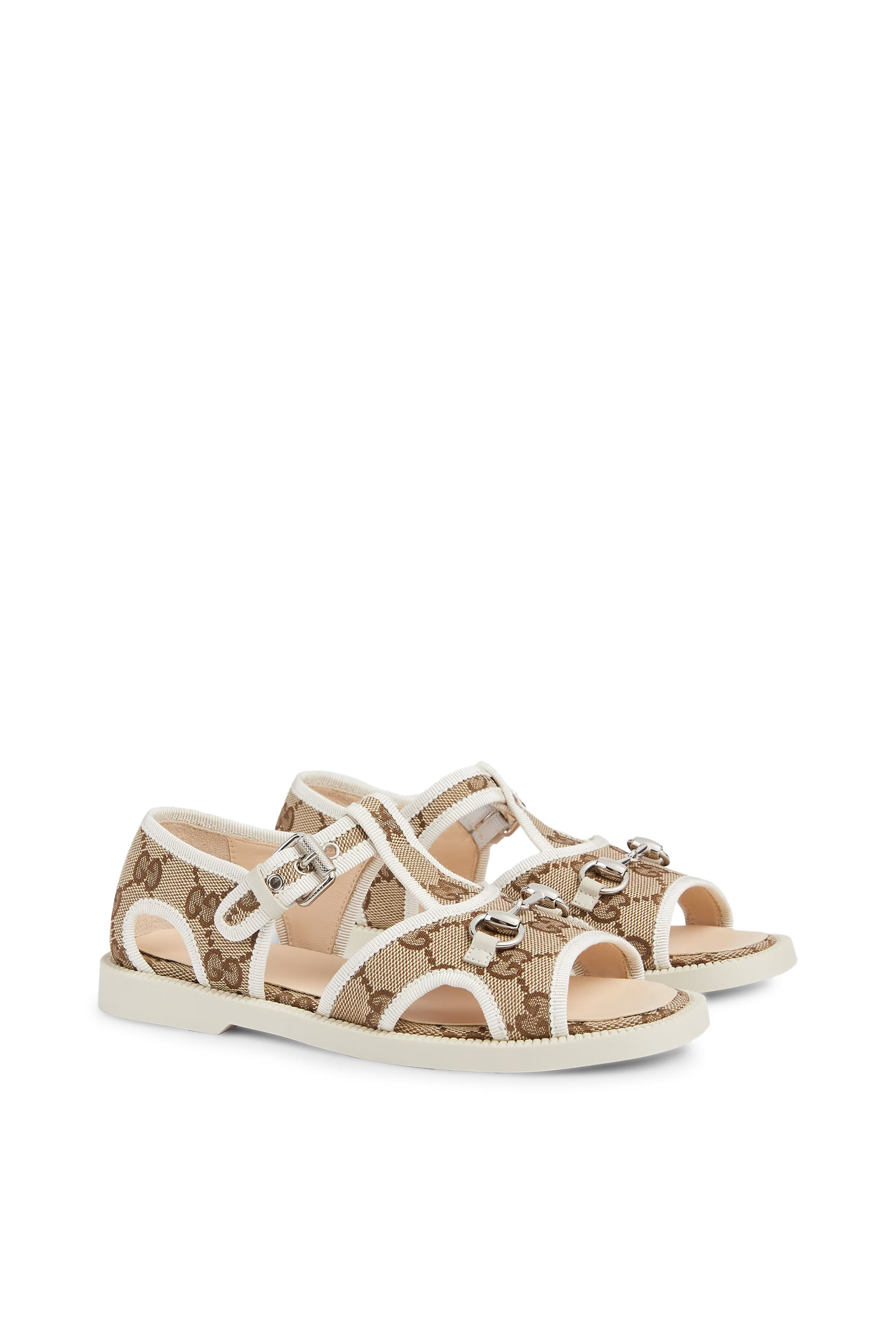 Kids GG Horsebit Sandals