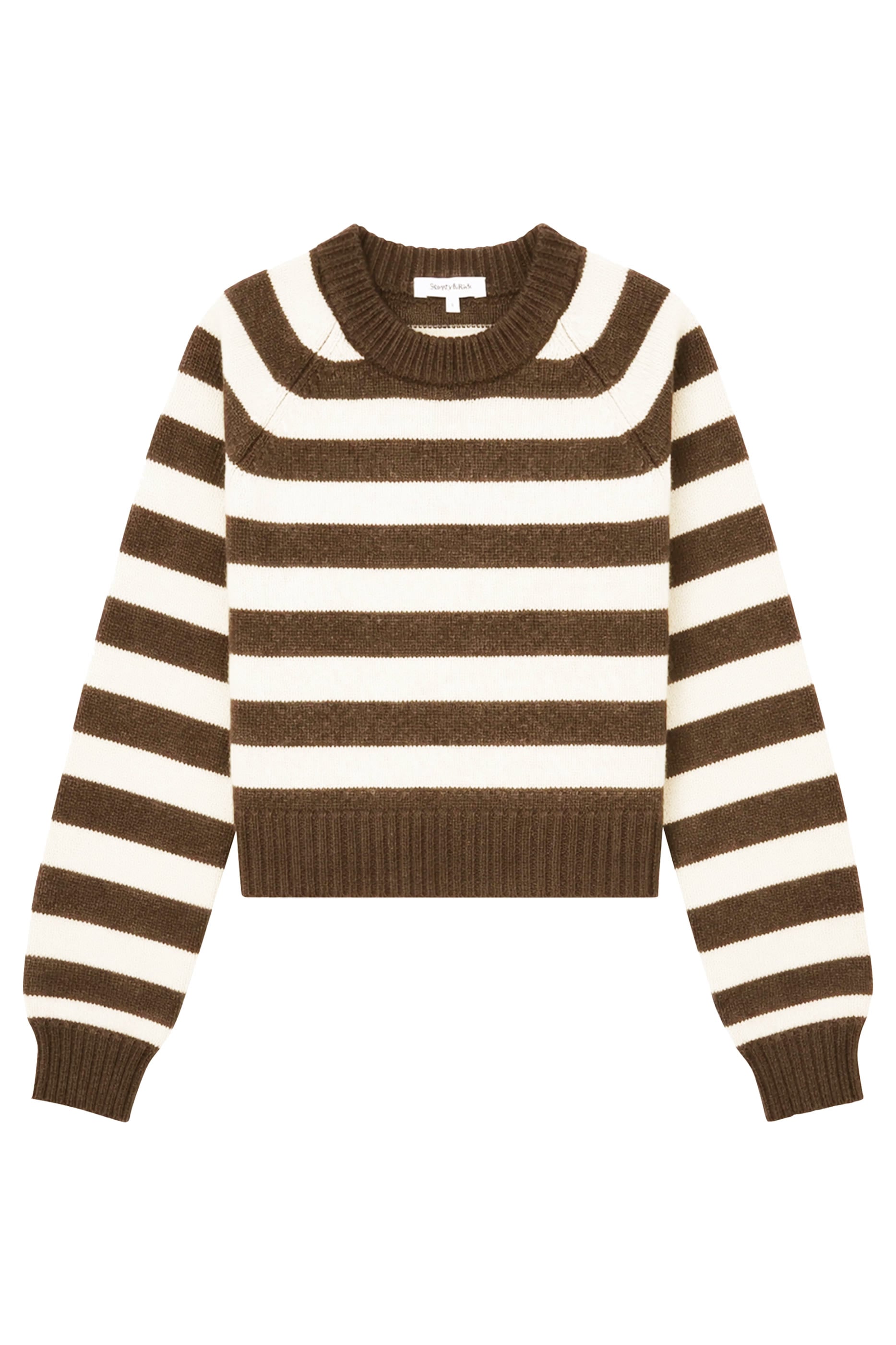 Julietta Striped Knitted Sweater 
