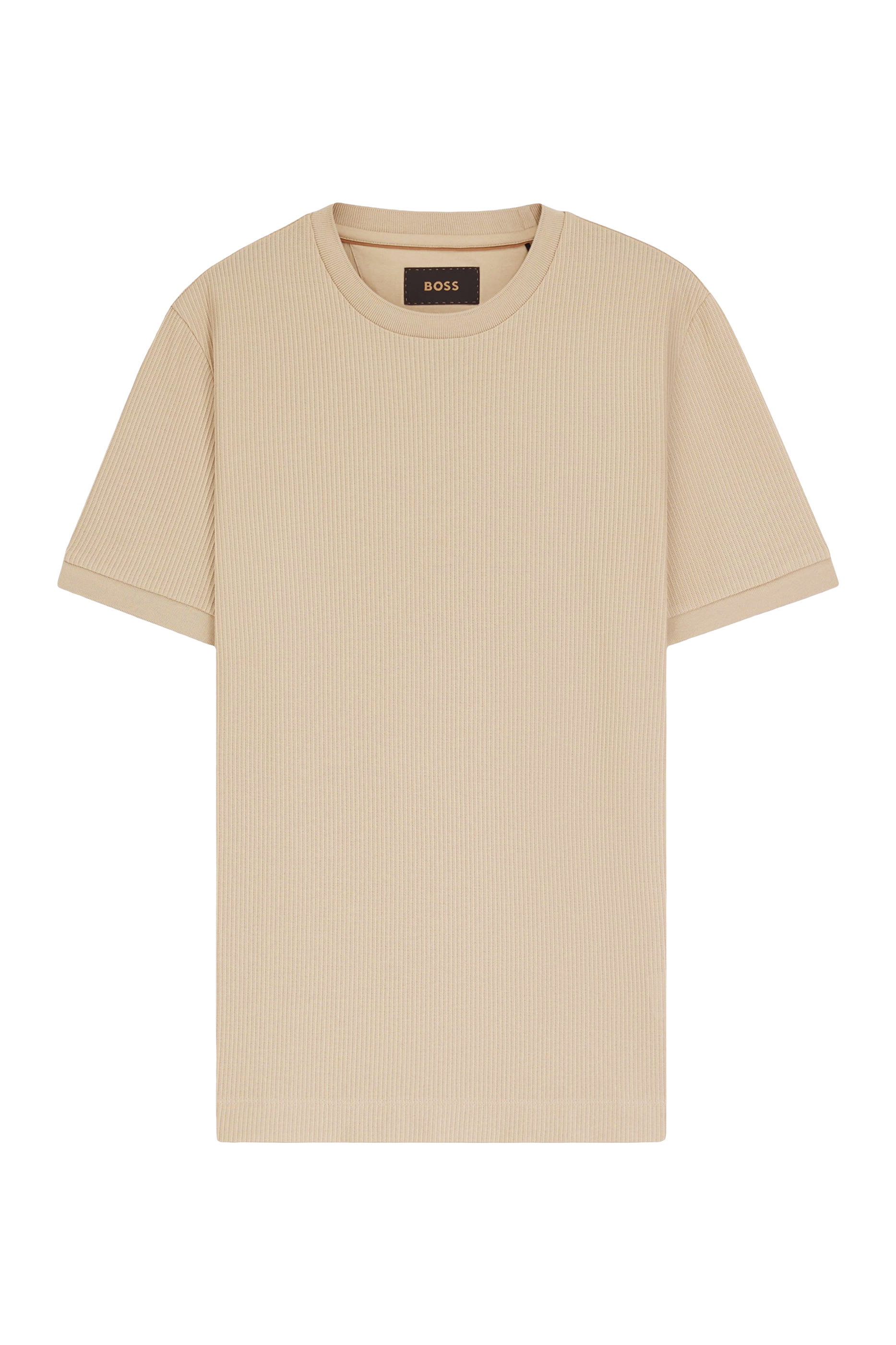 Regular-Fit T-Shirt in Structured Cotton