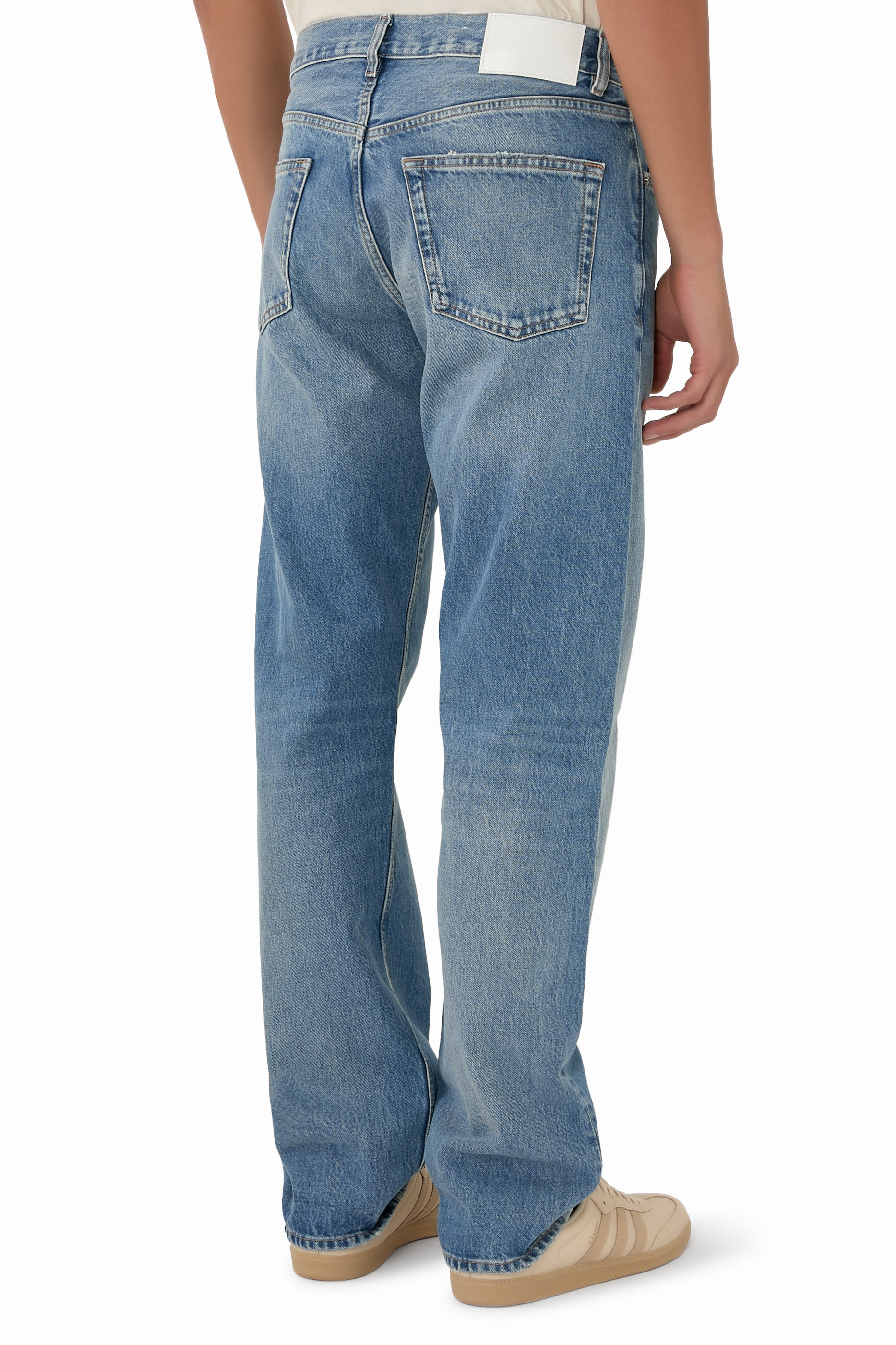 Standard-Fit Denim Pants