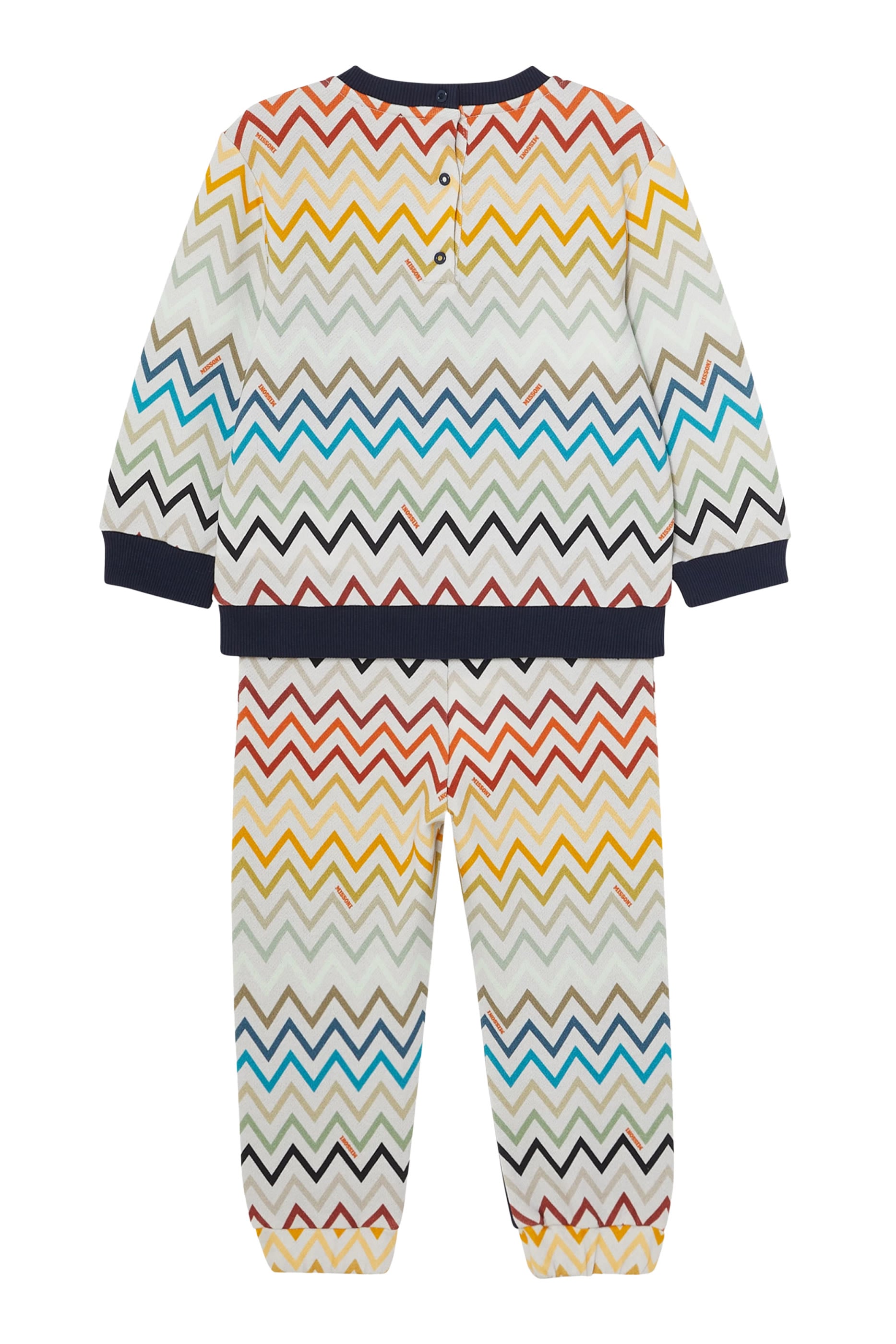 Kids Zigzag Fleece Tracksuit Set
