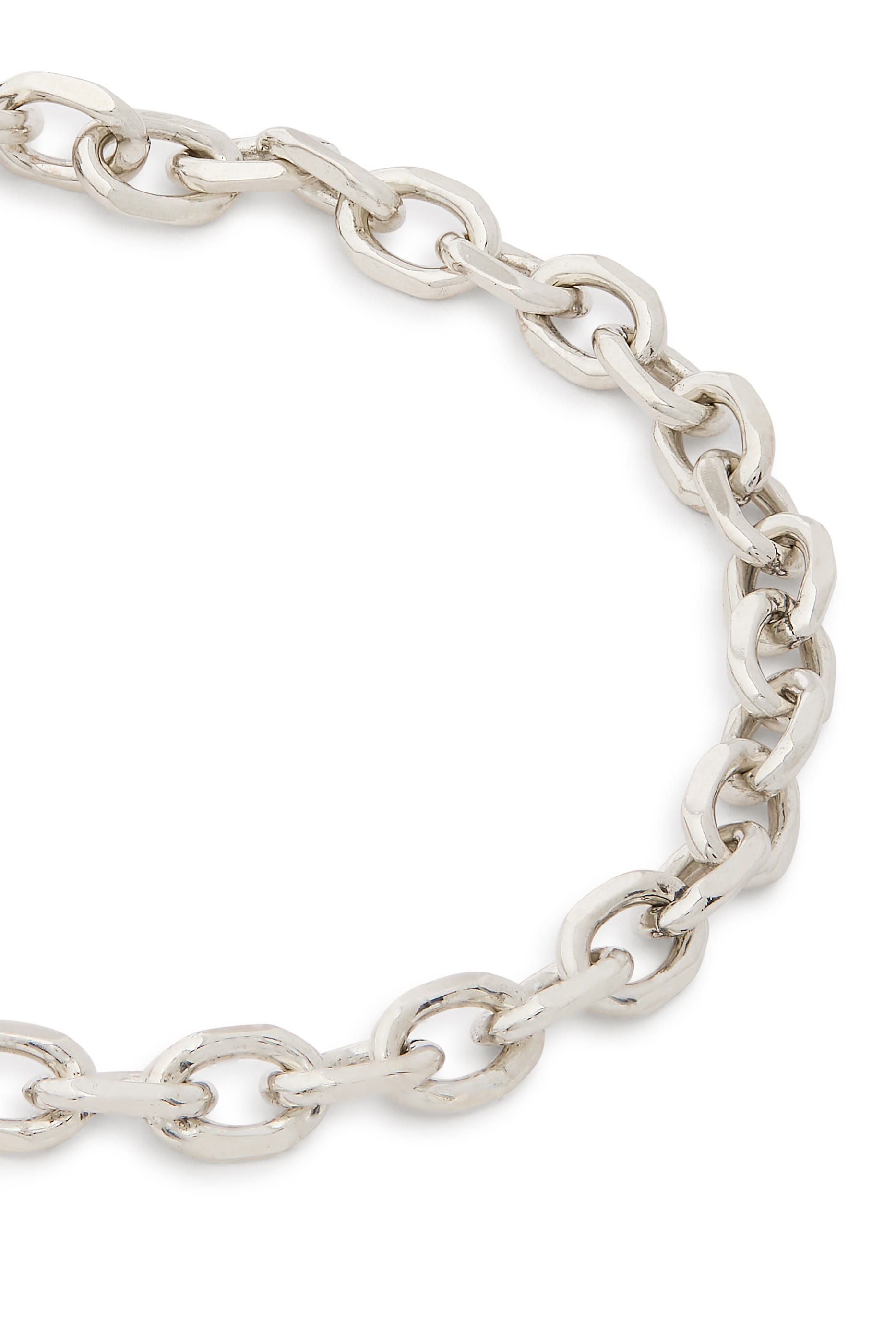 Crest Safety Pin Bracelet, 925 Sterling Silver