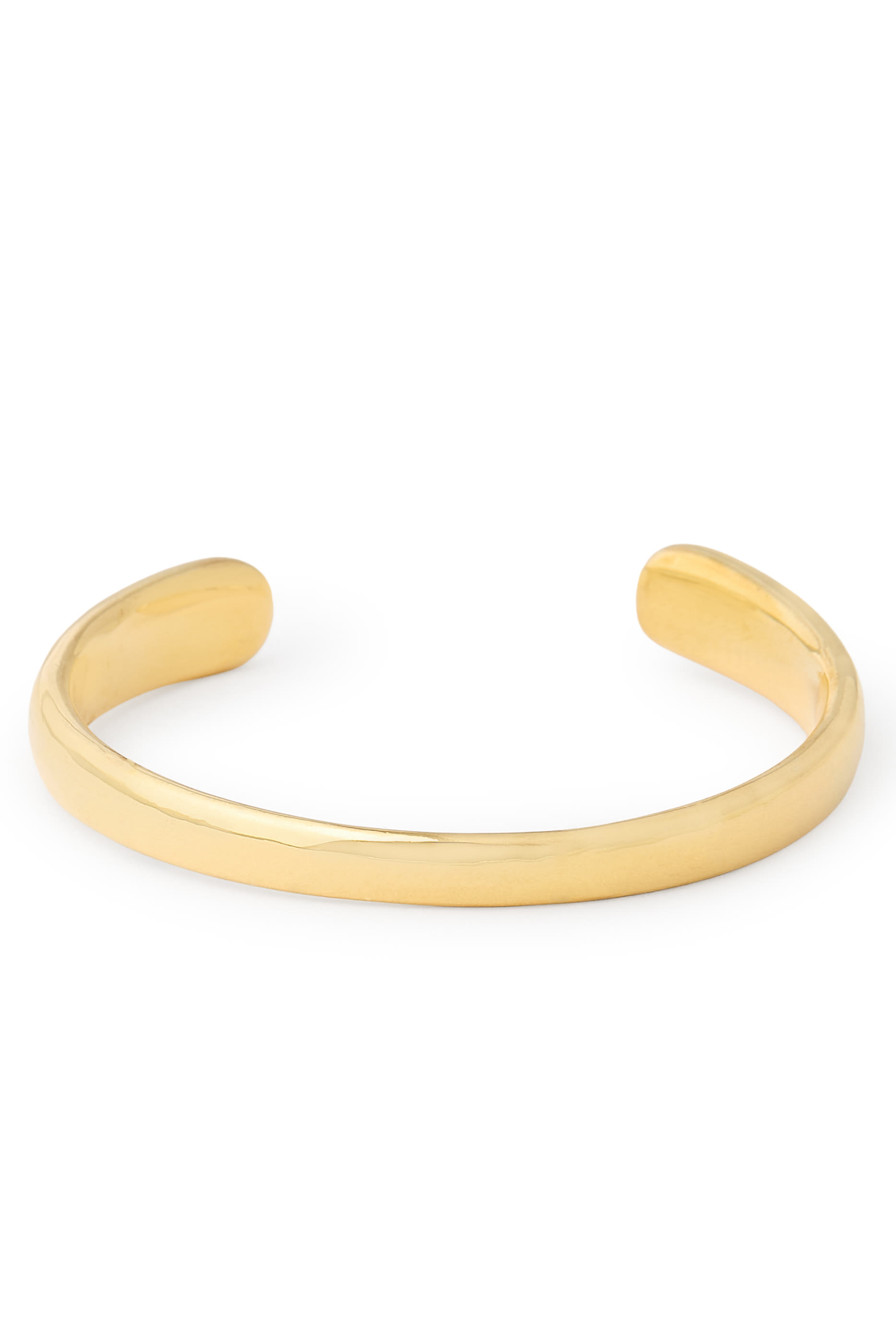 Gina Cuff Bracelet, 14K Gold-Plated Brass