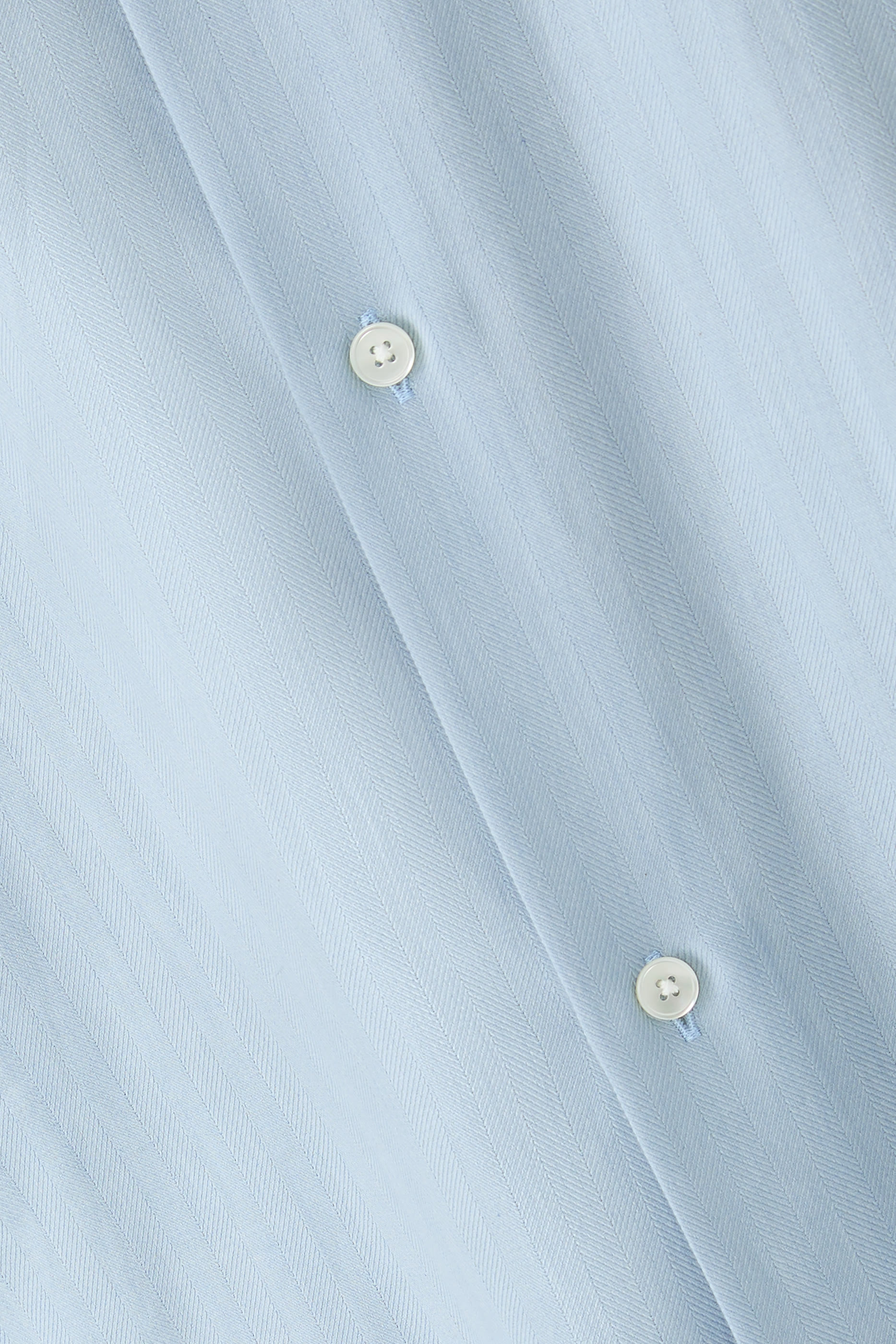 Cotton Cashmere Herringbone Shirt