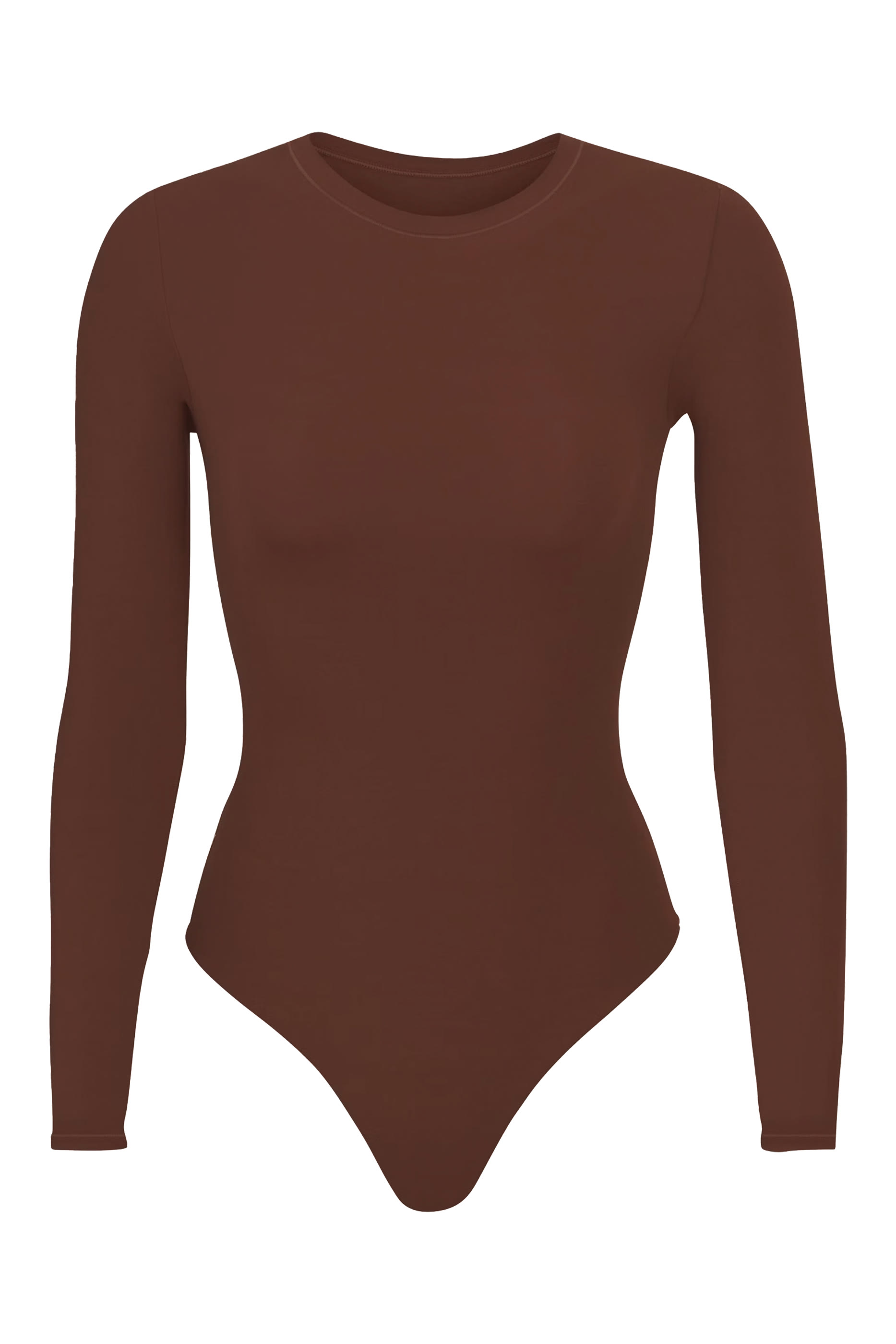  Long Sleeve Crew Neck Bodysuit