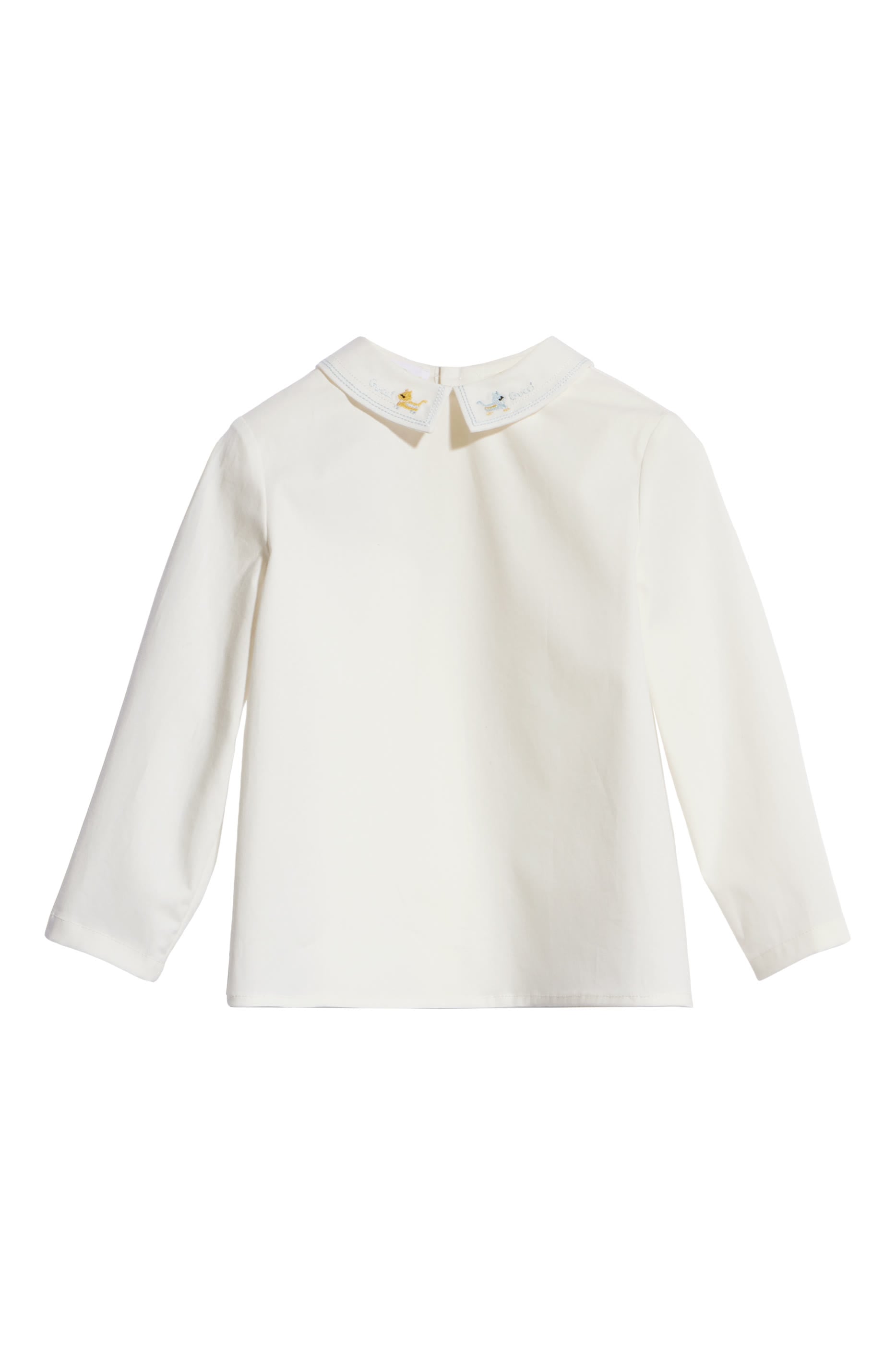 Kids Cotton Shirt with Embroidery