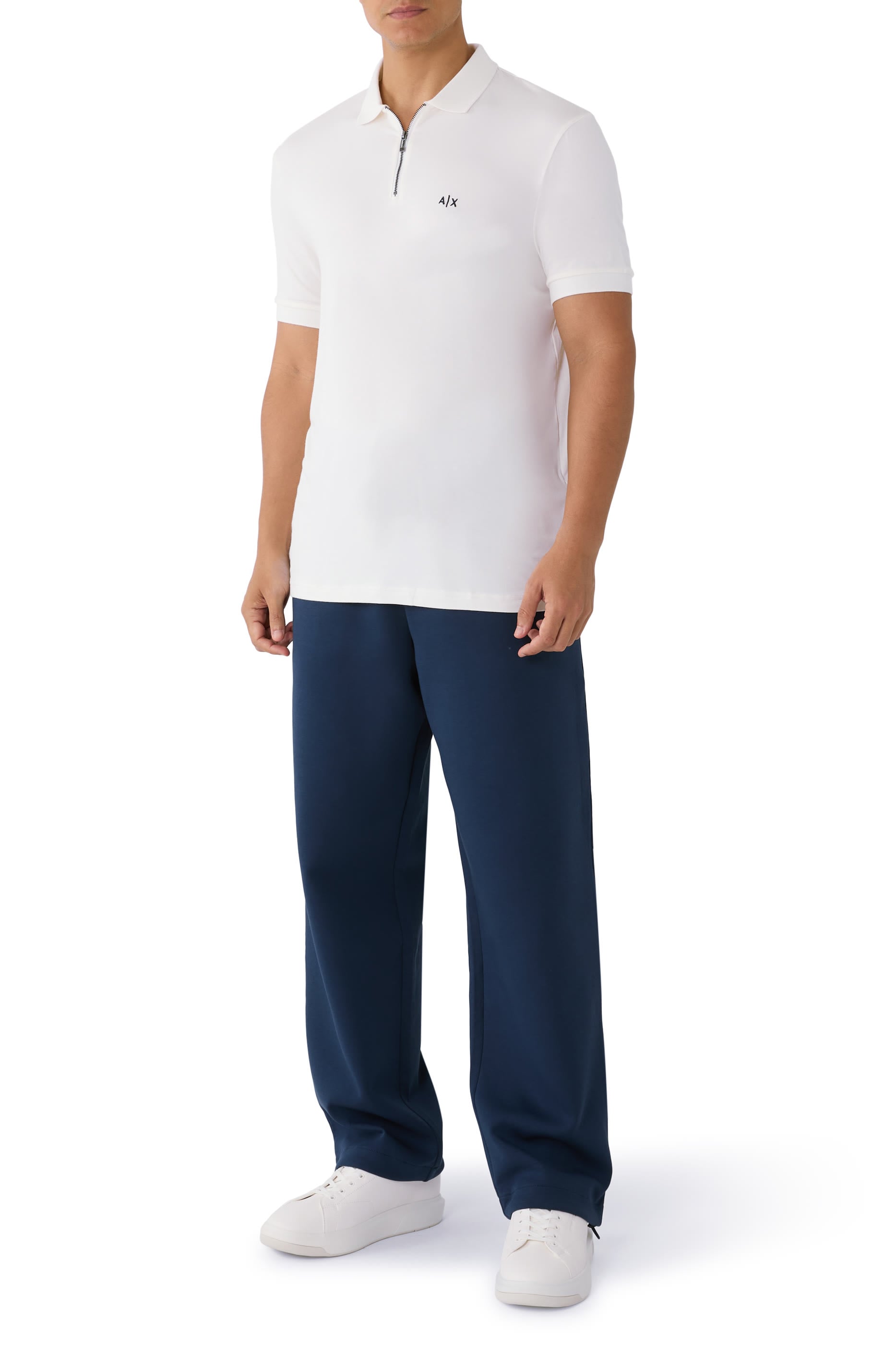 Half-Zip Polo Shirt