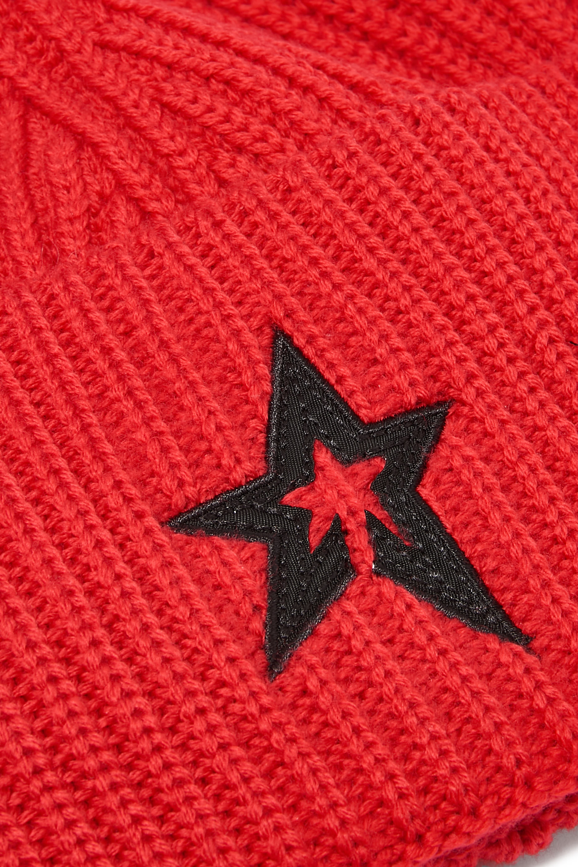 Knitted Star Beanie