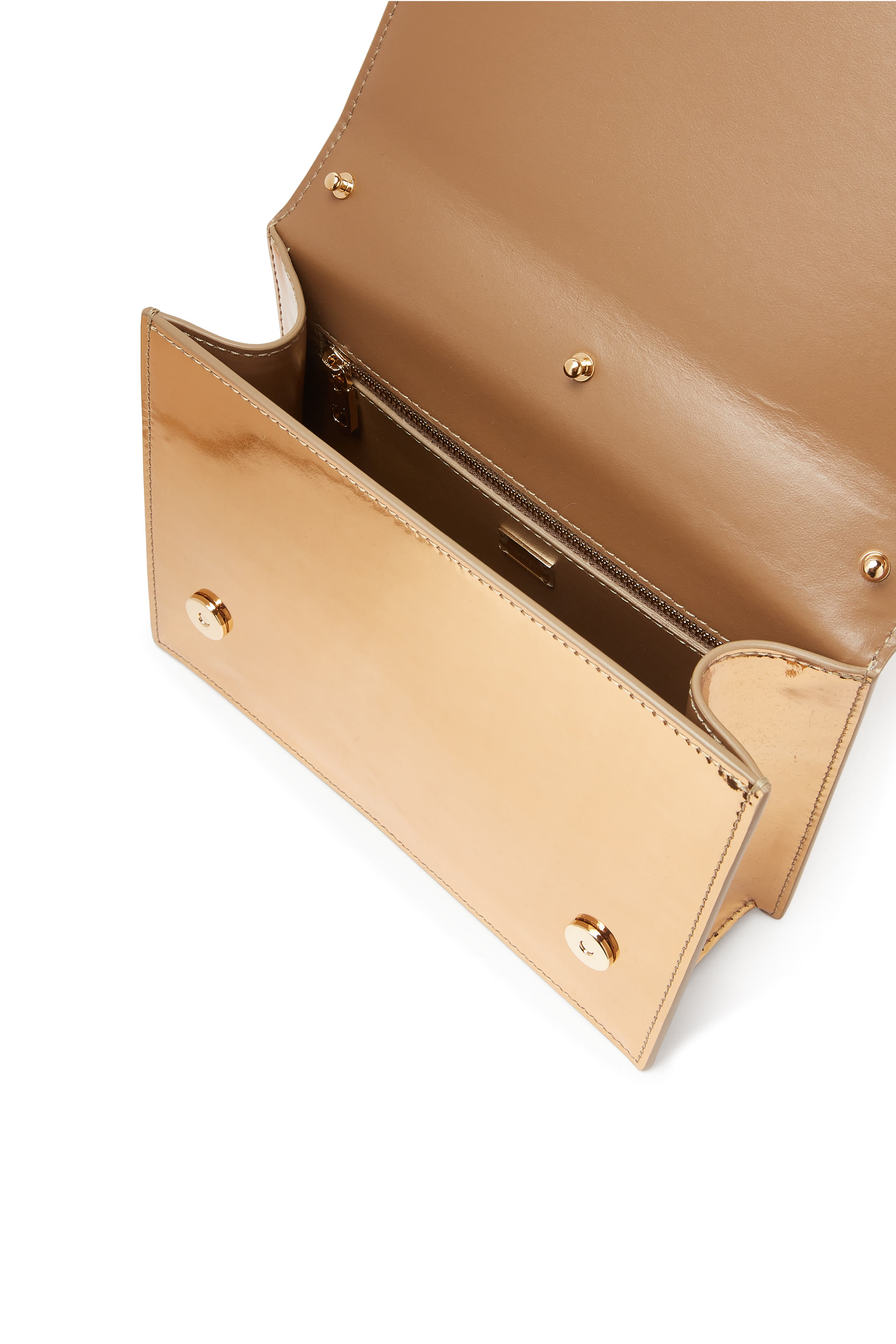 Mirrored-Effect DG Logo Crossbody Bag