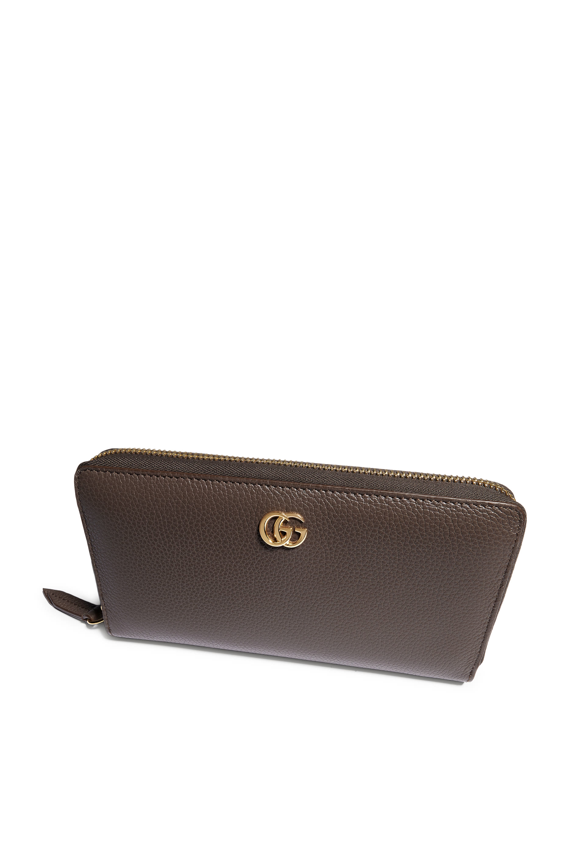 Bi-Color GG Marmont Zip Around Wallet