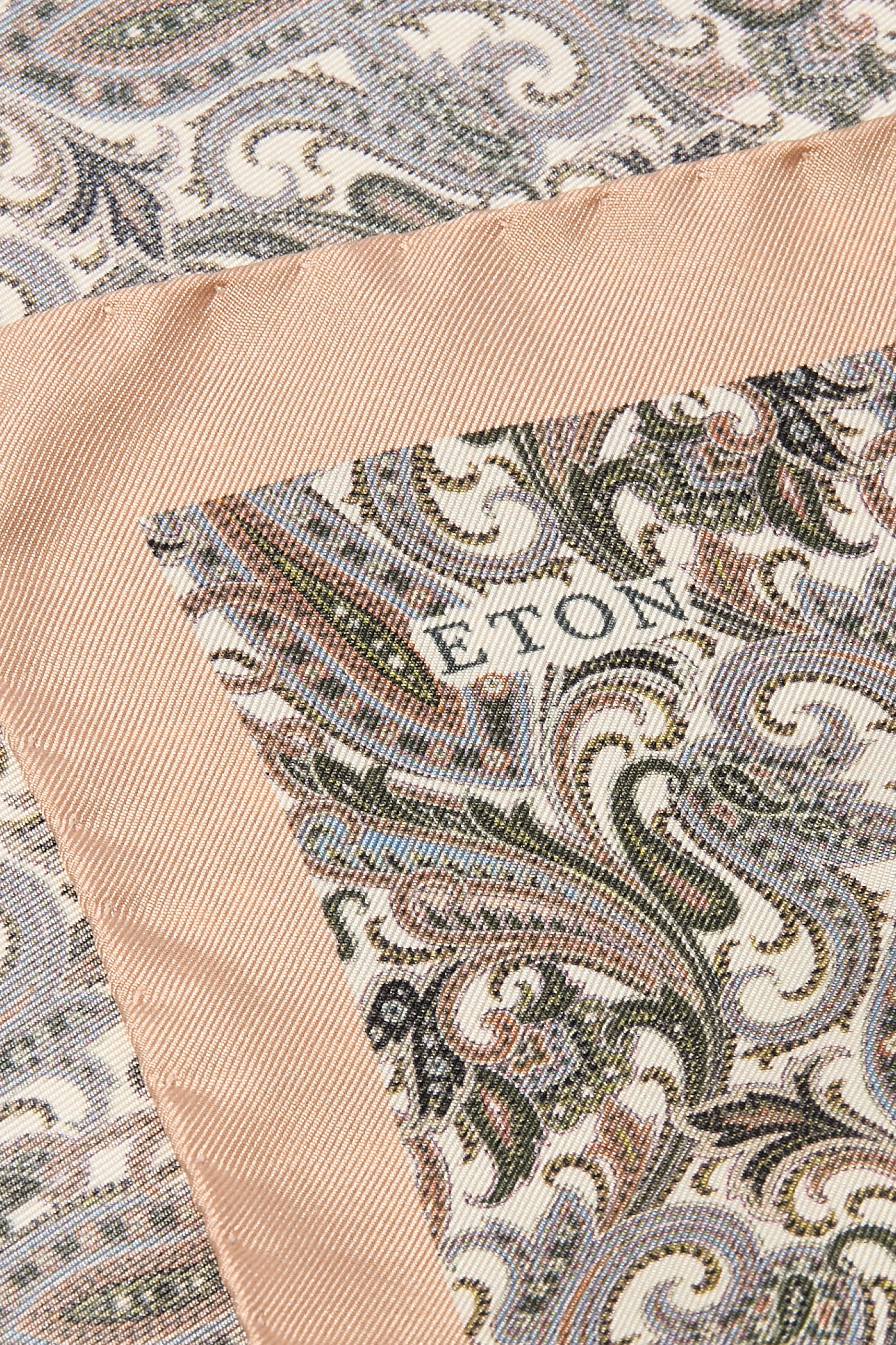 Paisley Silk Pocket Square