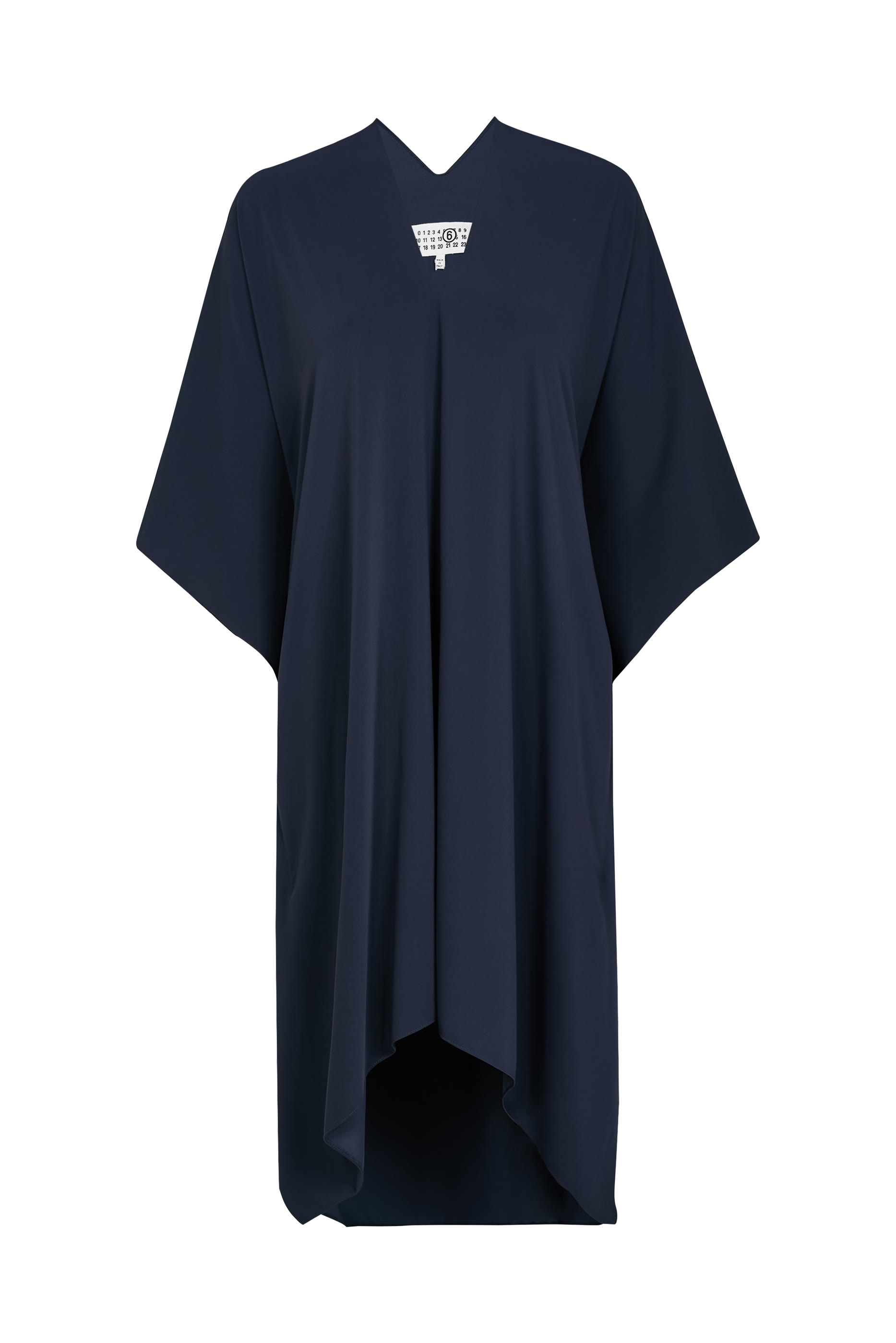  V-Neck Midi Dress