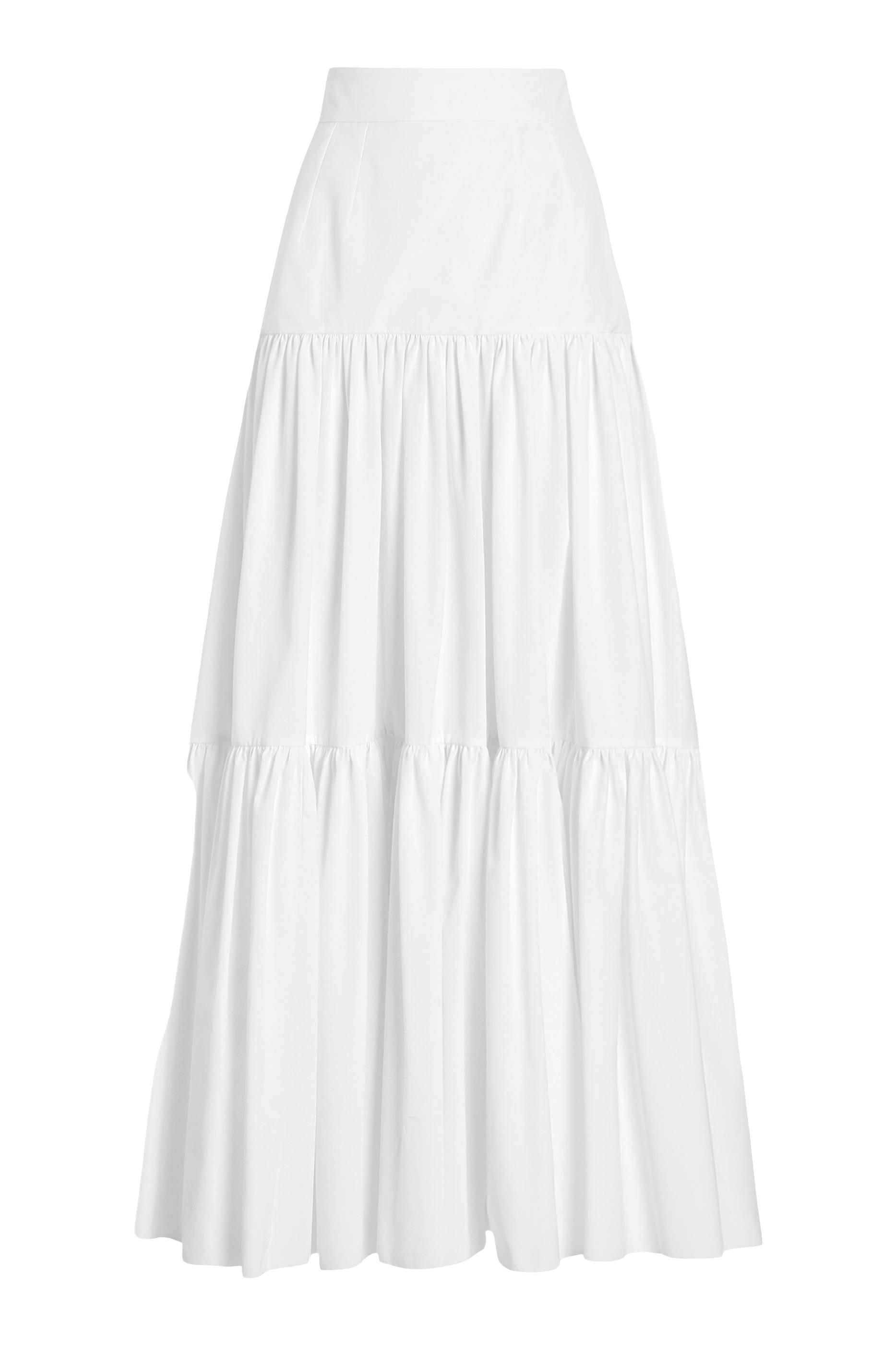 Tiered Maxi Skirt