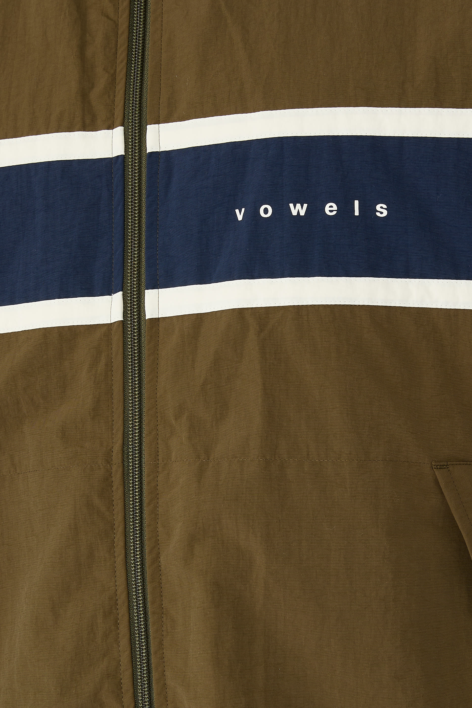 Paneled Nylon Jacket 