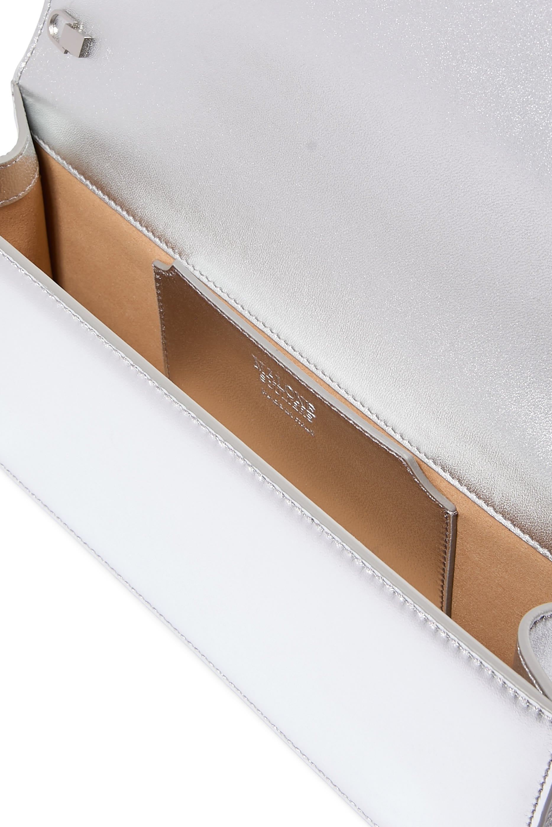 Vivien Metallic Leather Clutch 