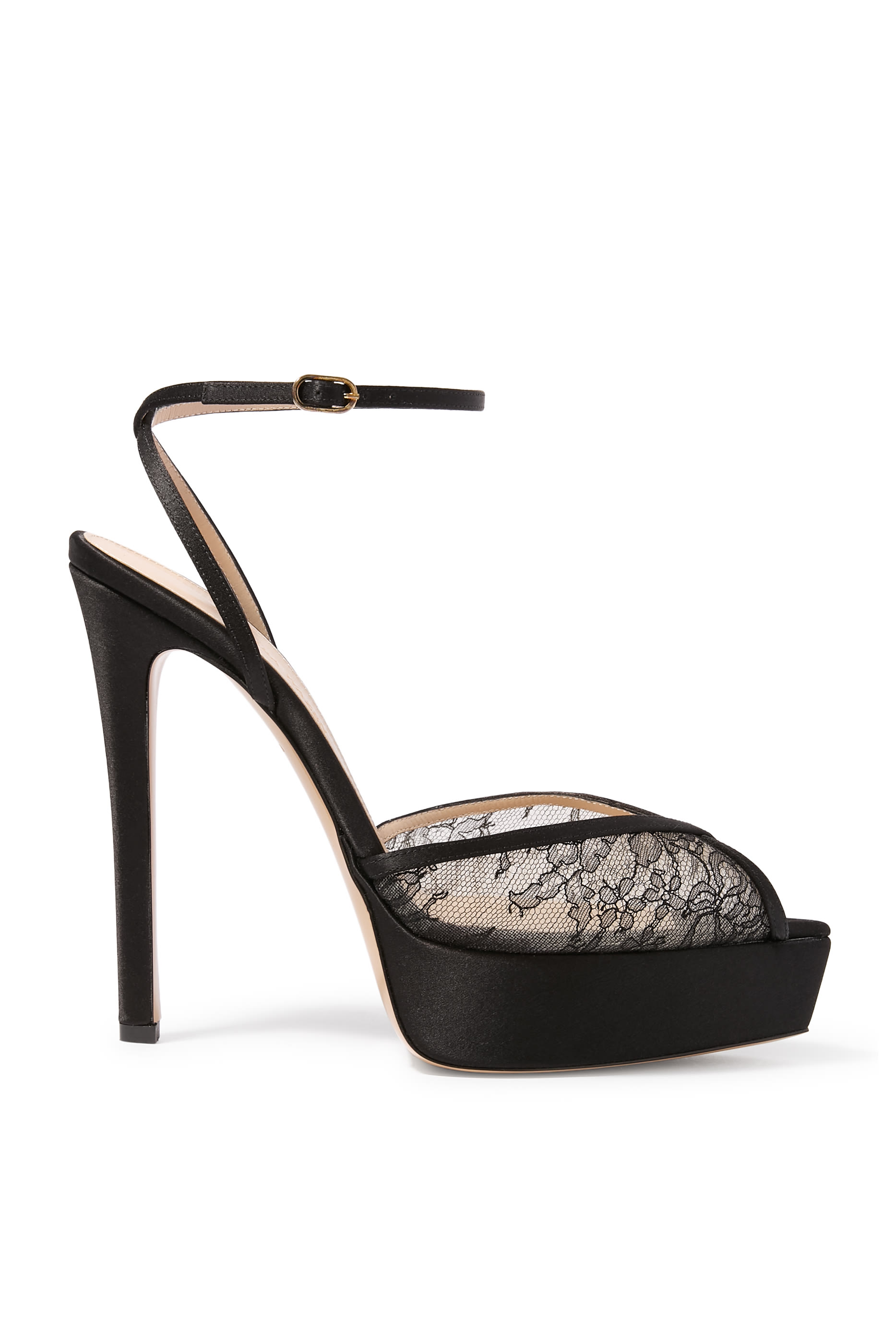 Katy 140 Lace Platform Heels