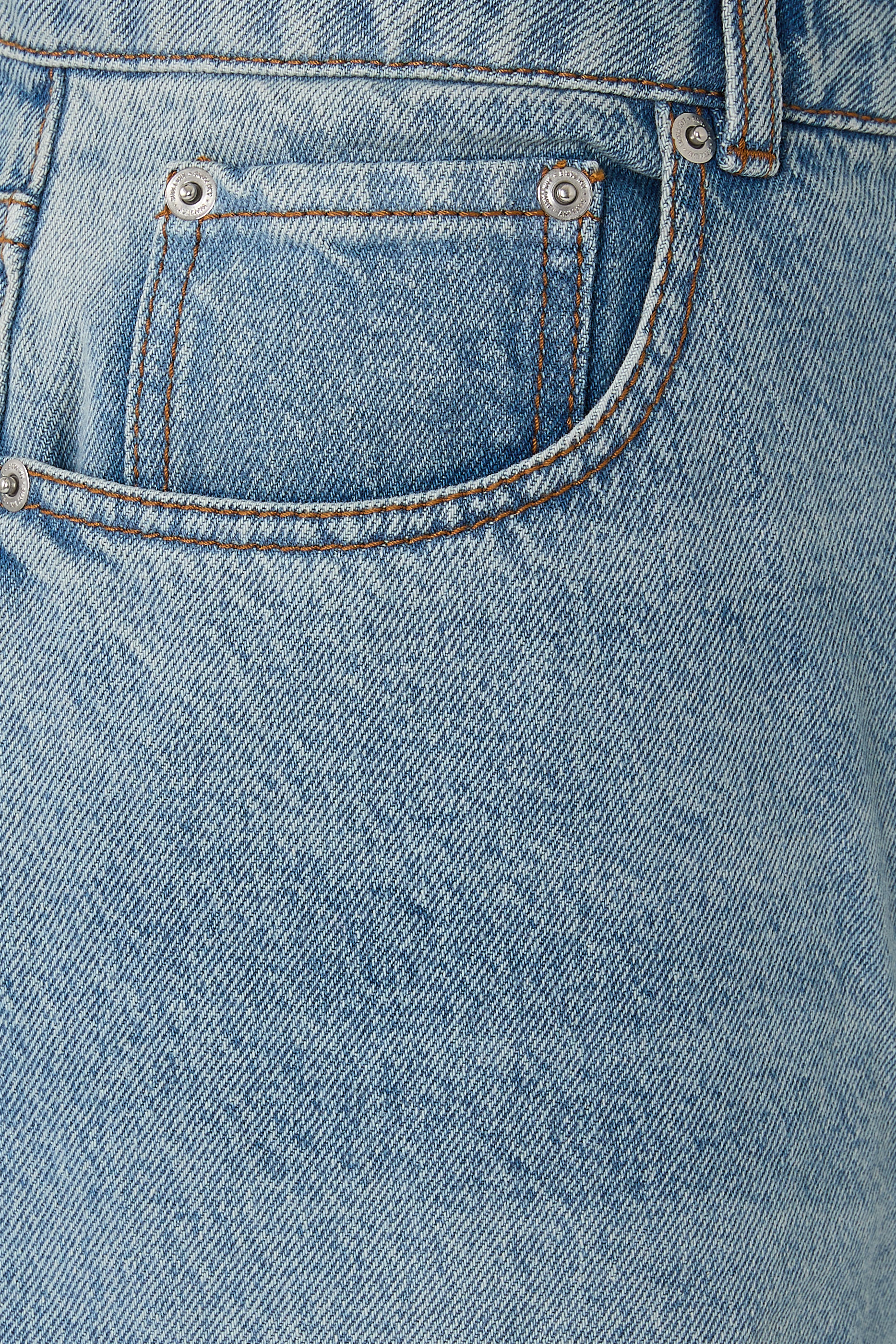 Large-Fit Cotton Jeans