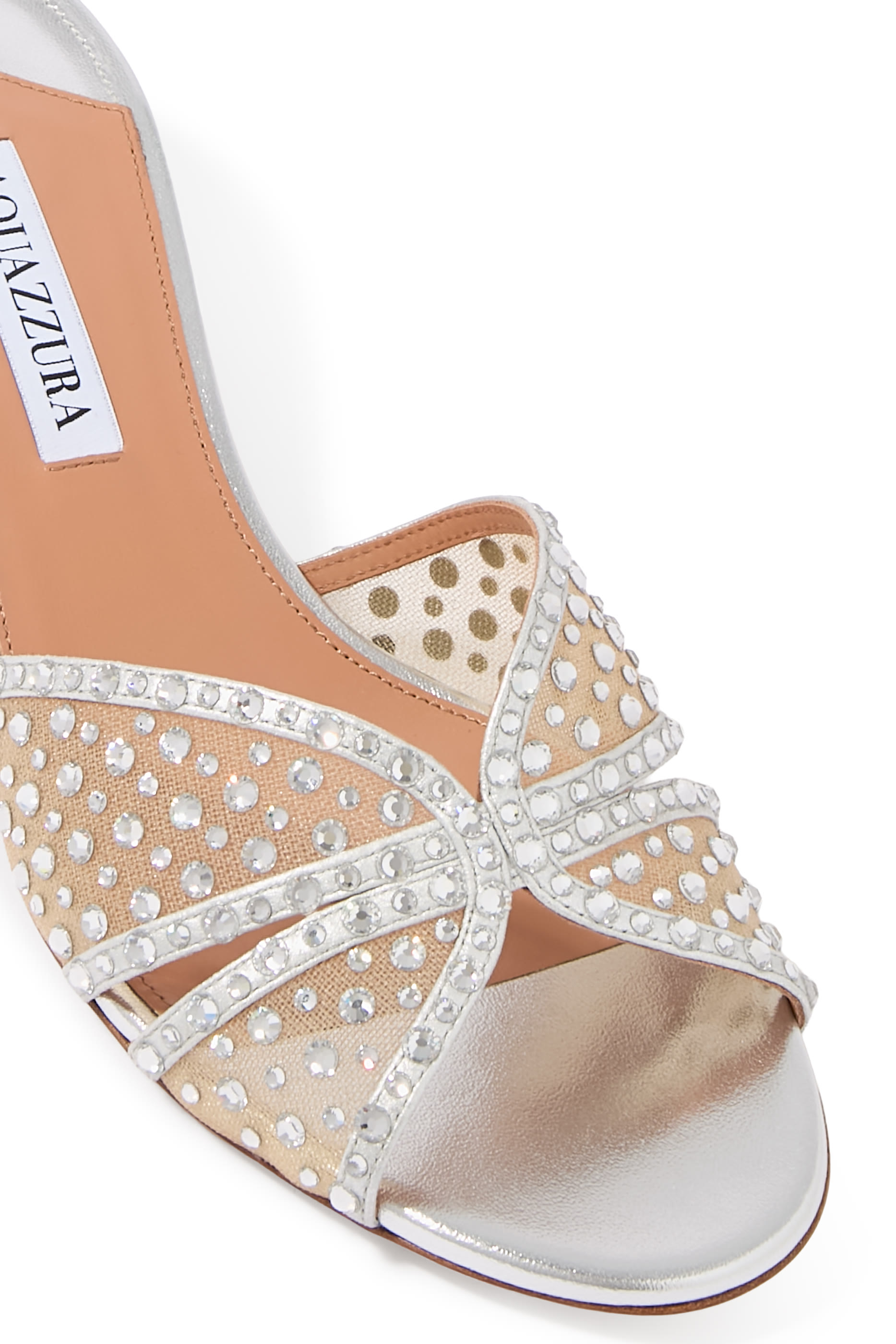 Crystal 35 Love Mule Sandals