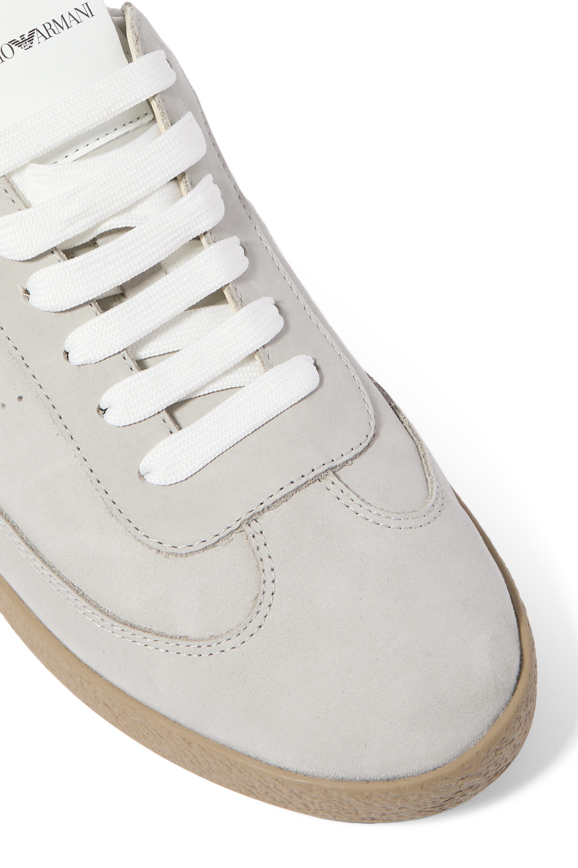 Low-Top Sneakers in Leather