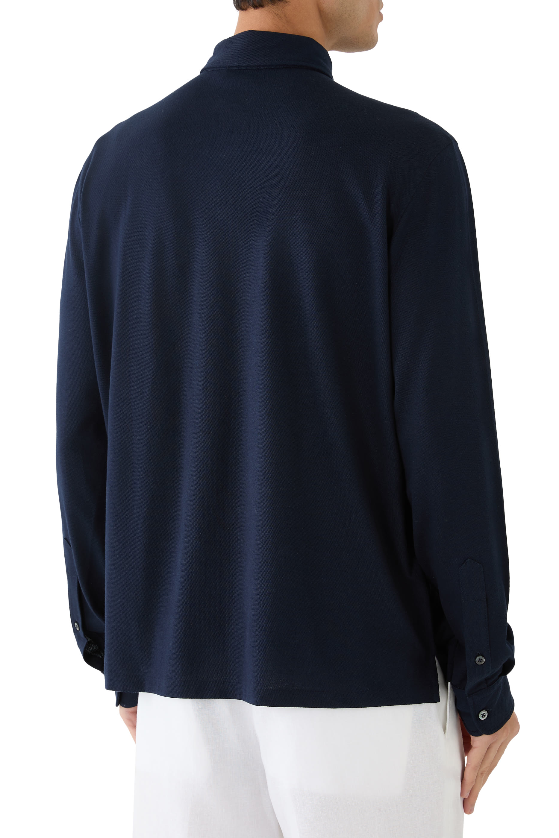 Long Sleeves Polo Shirt